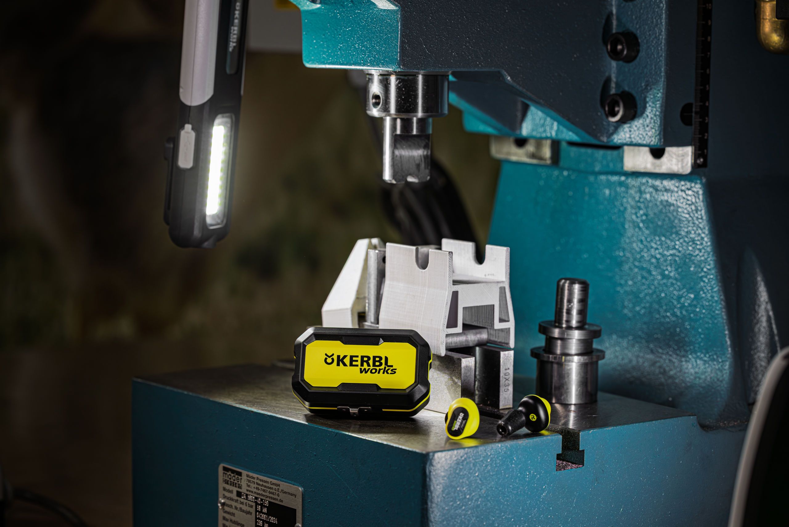 drill press, workholding, vise, machining, kerbl works