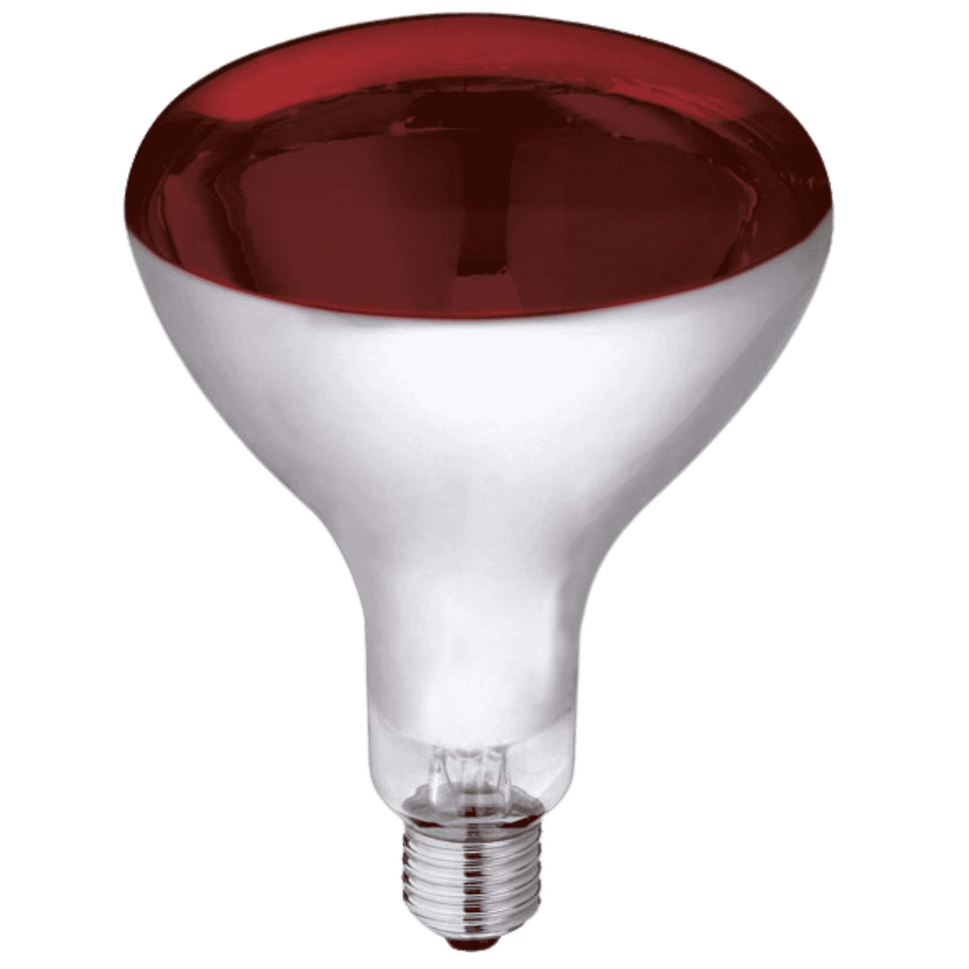 Glühbirne, Lichtbirne, LED-Birne, rot innen, Glas