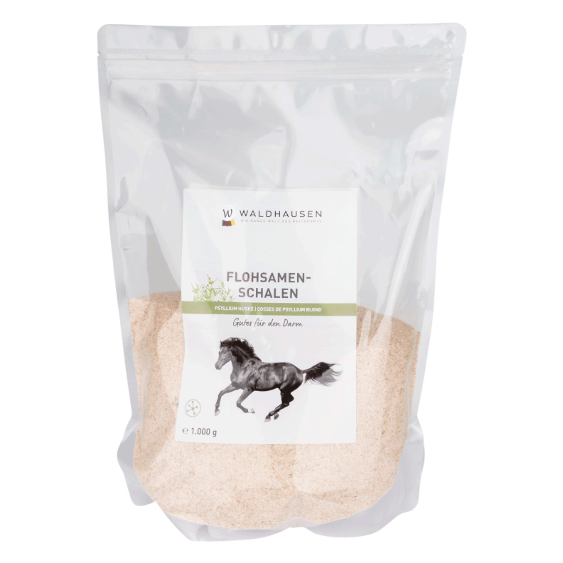 Waldhausen Flohsamen Pferd, sanfte Hilfe für den Darm, 1 kg