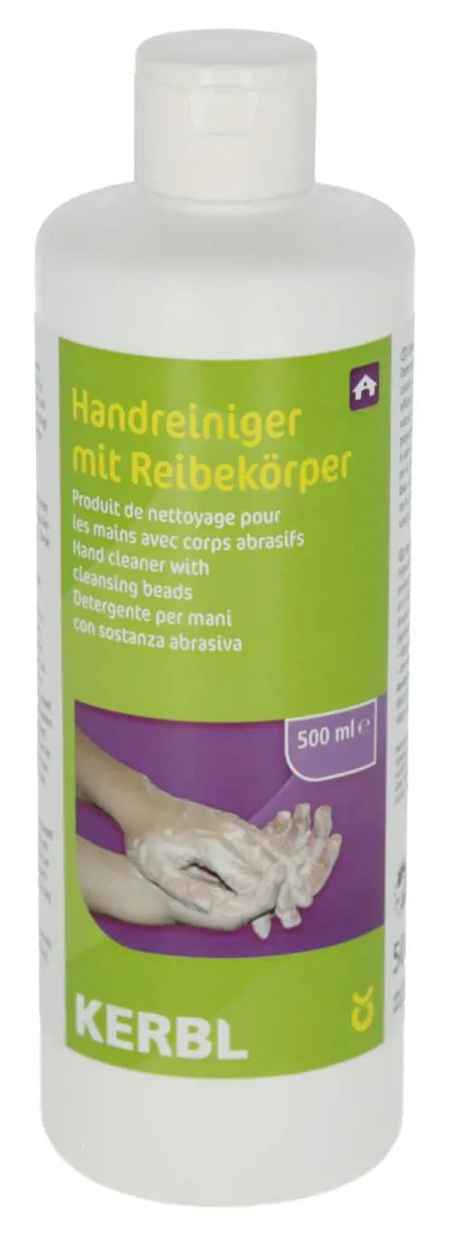 Handreiniger mit Reibekörpern aus der Natur