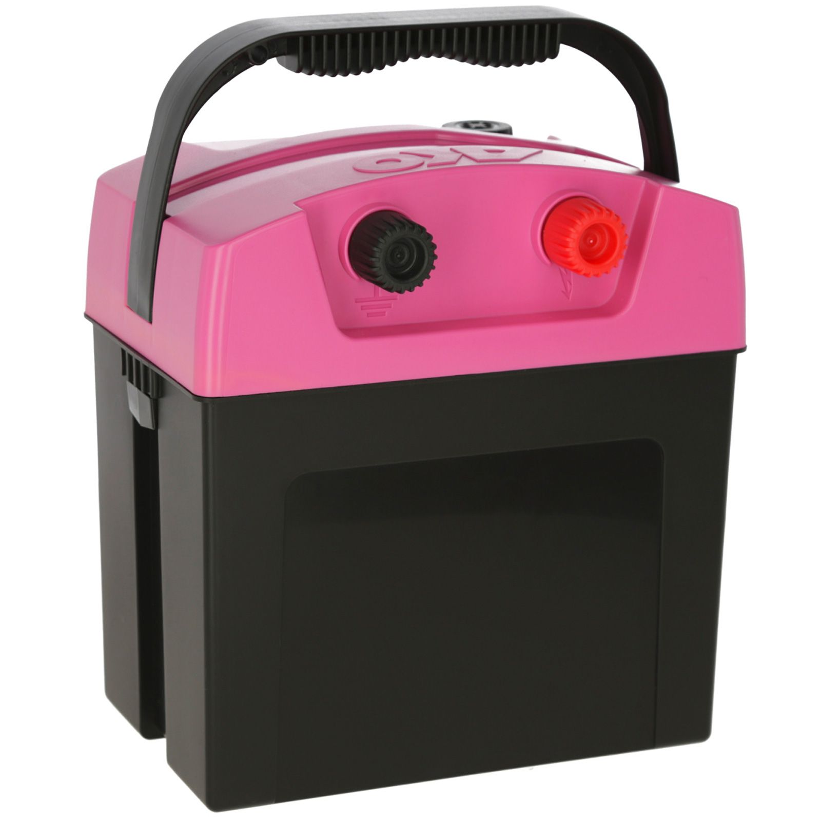 AKO Compact Power B180 Weidezaungerät 9V, 0,26 Joule, pink, Seitenansicht
