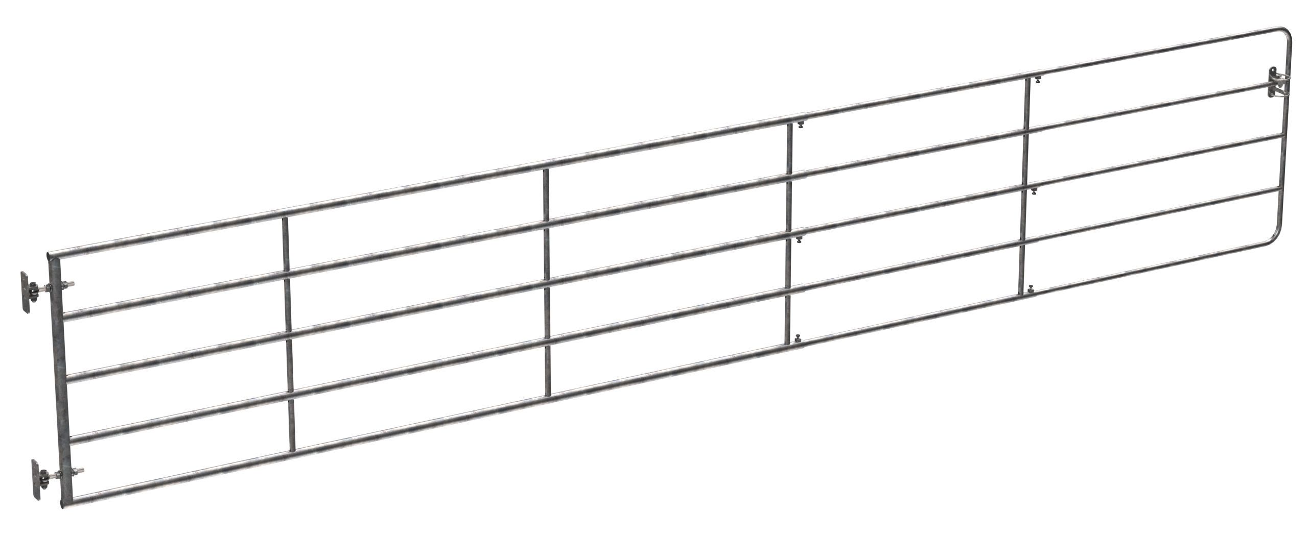 Metallzaun, Torplatte, Stahlreling, Metallbarriere, Bauernzaun