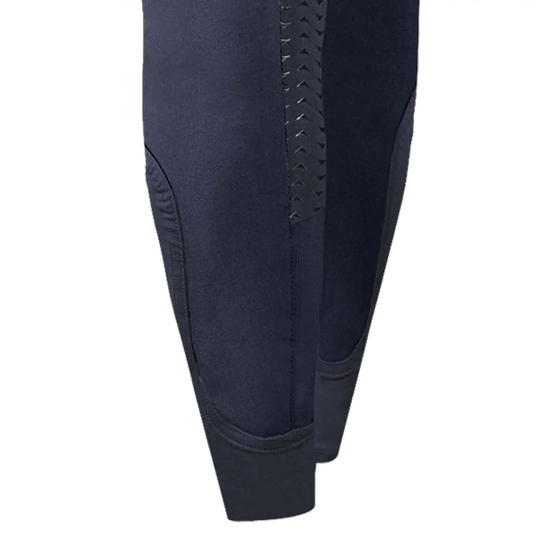 Pantaloni da equitazione ELT Dahlia Silicone, aderenza totale classici, dettaglio, gamba