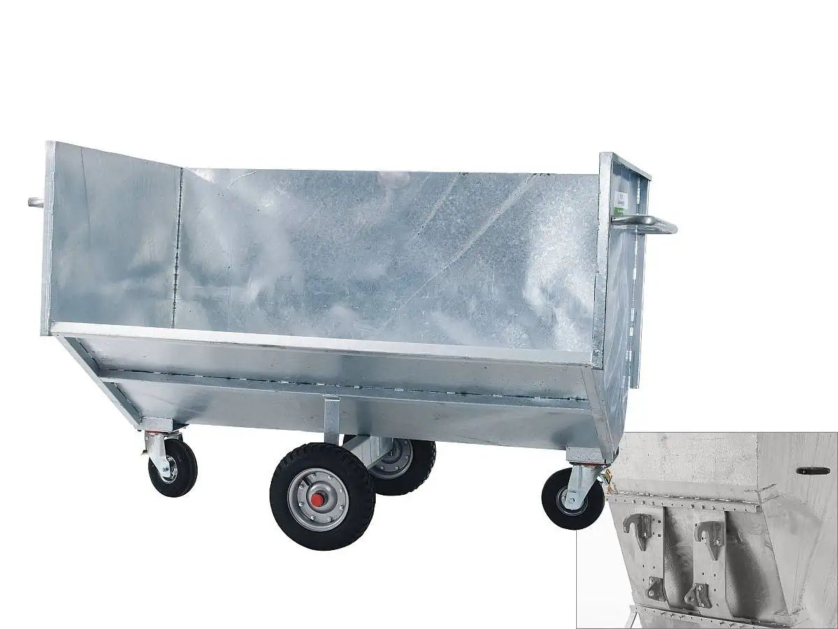 Growi Großraumkuli für Traktoren Schäffer hydraulisch, Tiefe 1,35 m