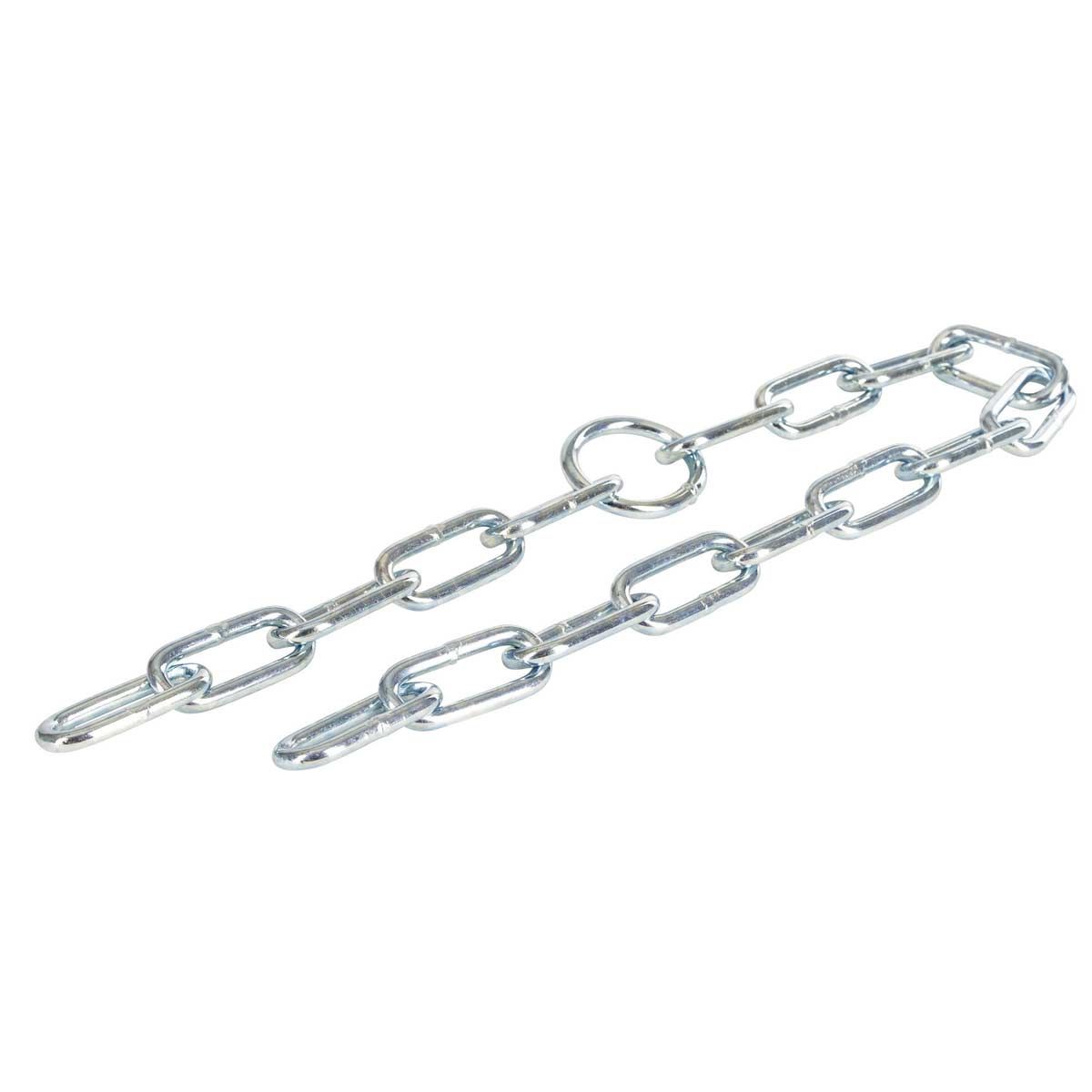 Kerbl Chaîne de suspension 75 cm pour jouets à porcs, 6 mm, galvanisée