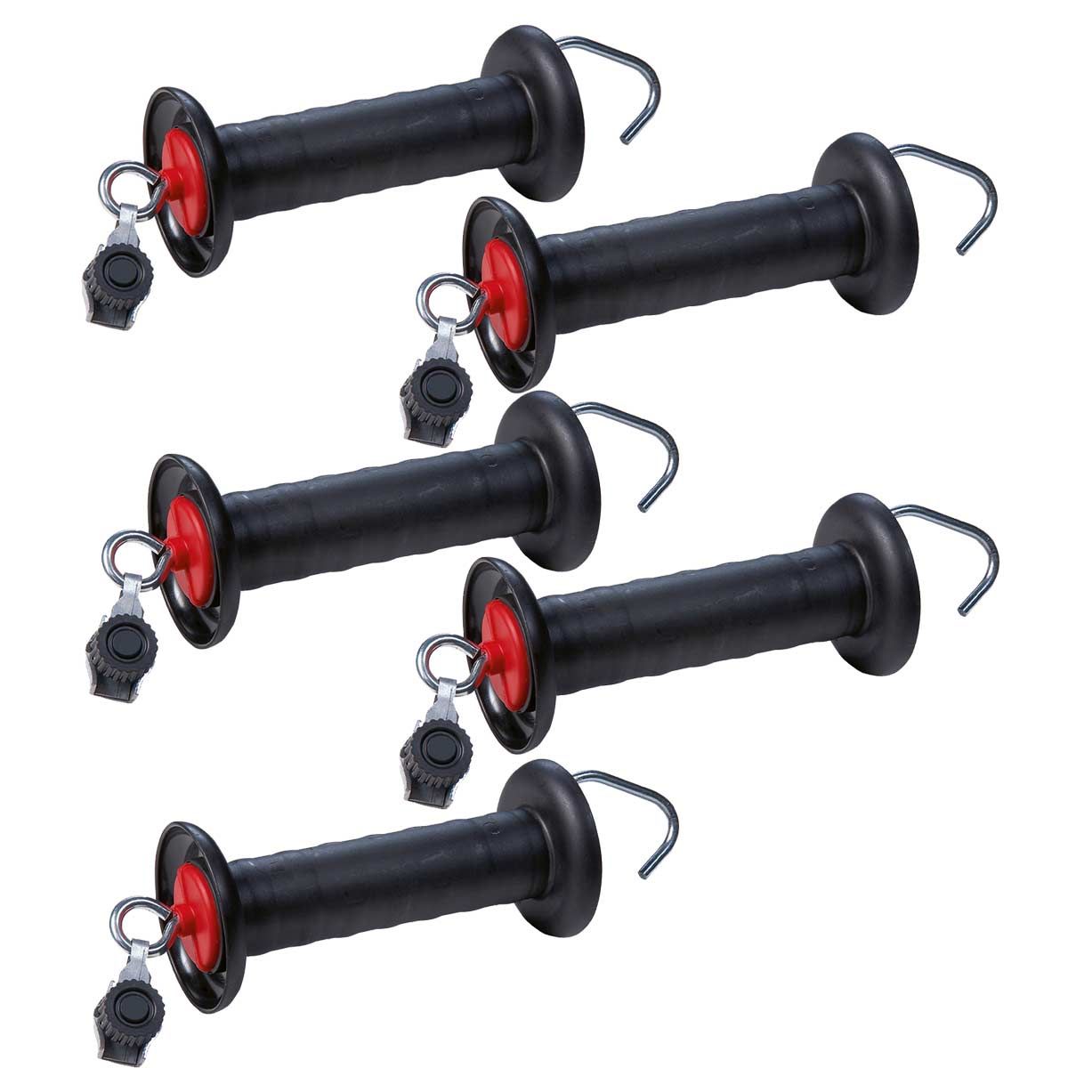 5x Poignée de porte Agrarzone avec connexion de cordelette et fil, kit