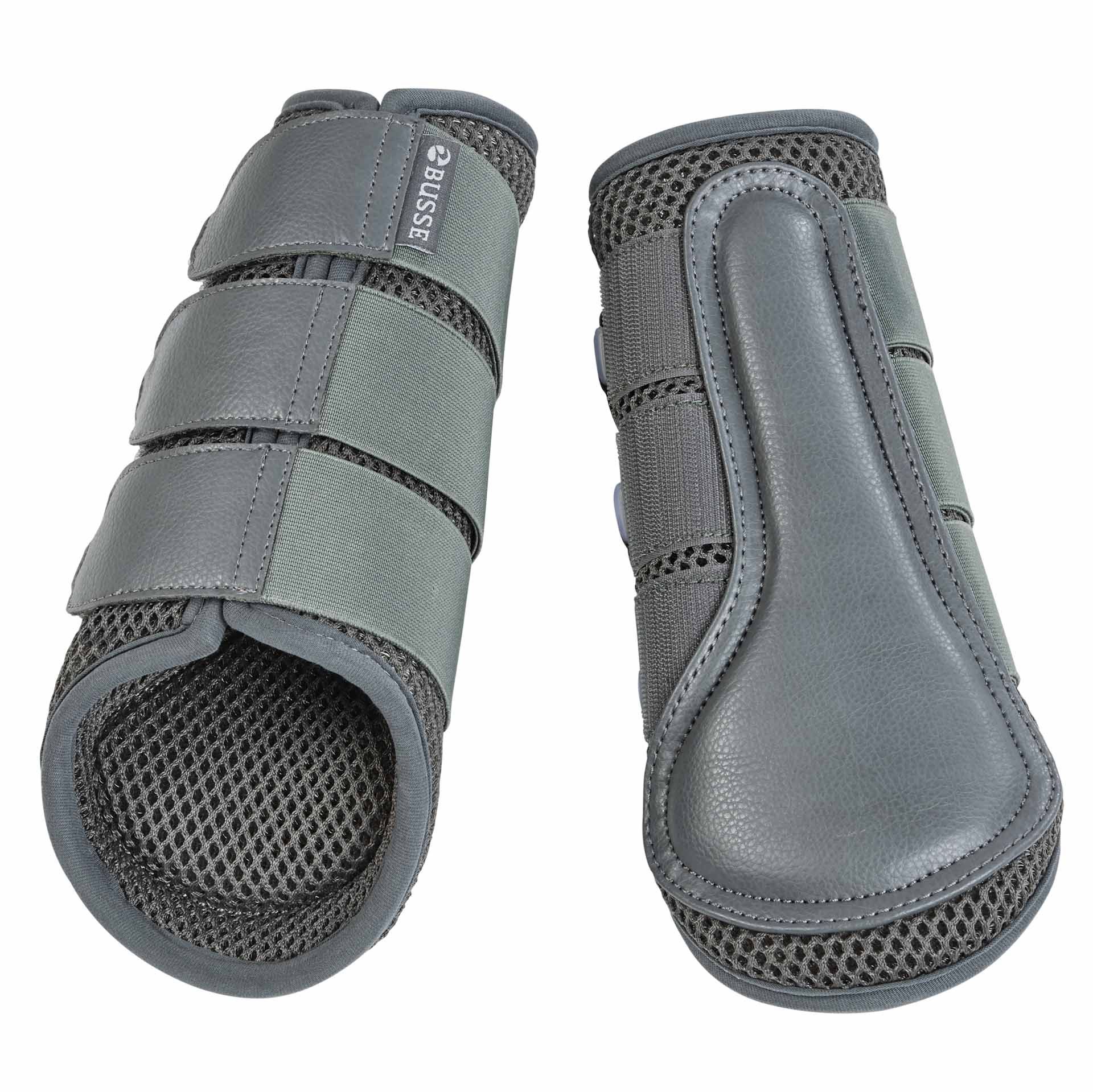 BUSSE Gamache 3D AIR EFFECT, légáteresztő lábvédő lovak számára, XL szürke