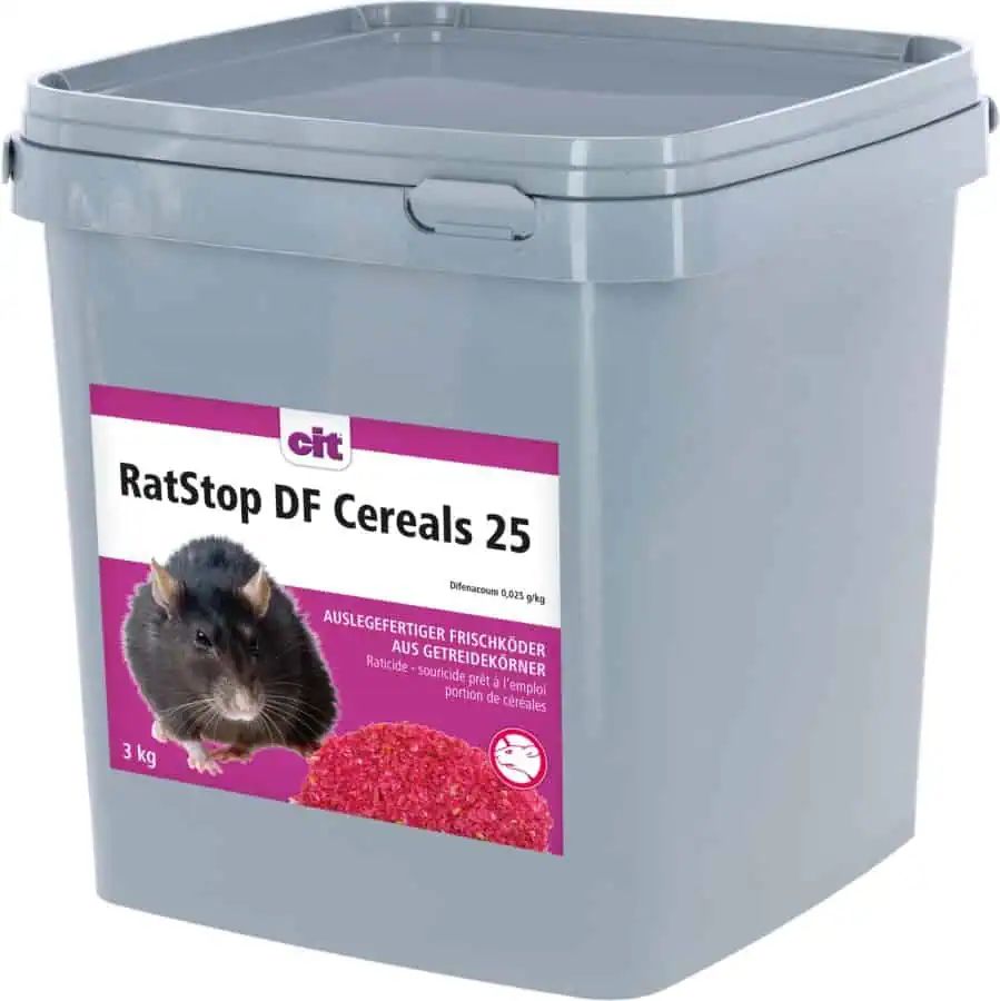 RatStop DF Cereal 25 Rattenköder 3 kg