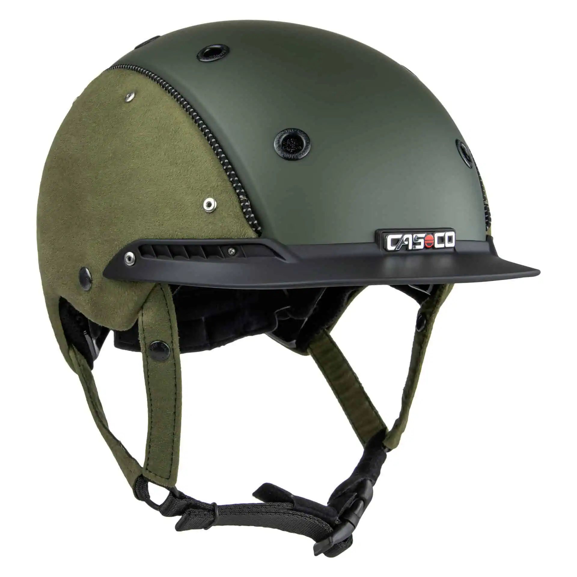 Casco Reithelm Champ-3 Nubuk, chic & sicher mit Disk-Fit Vario
