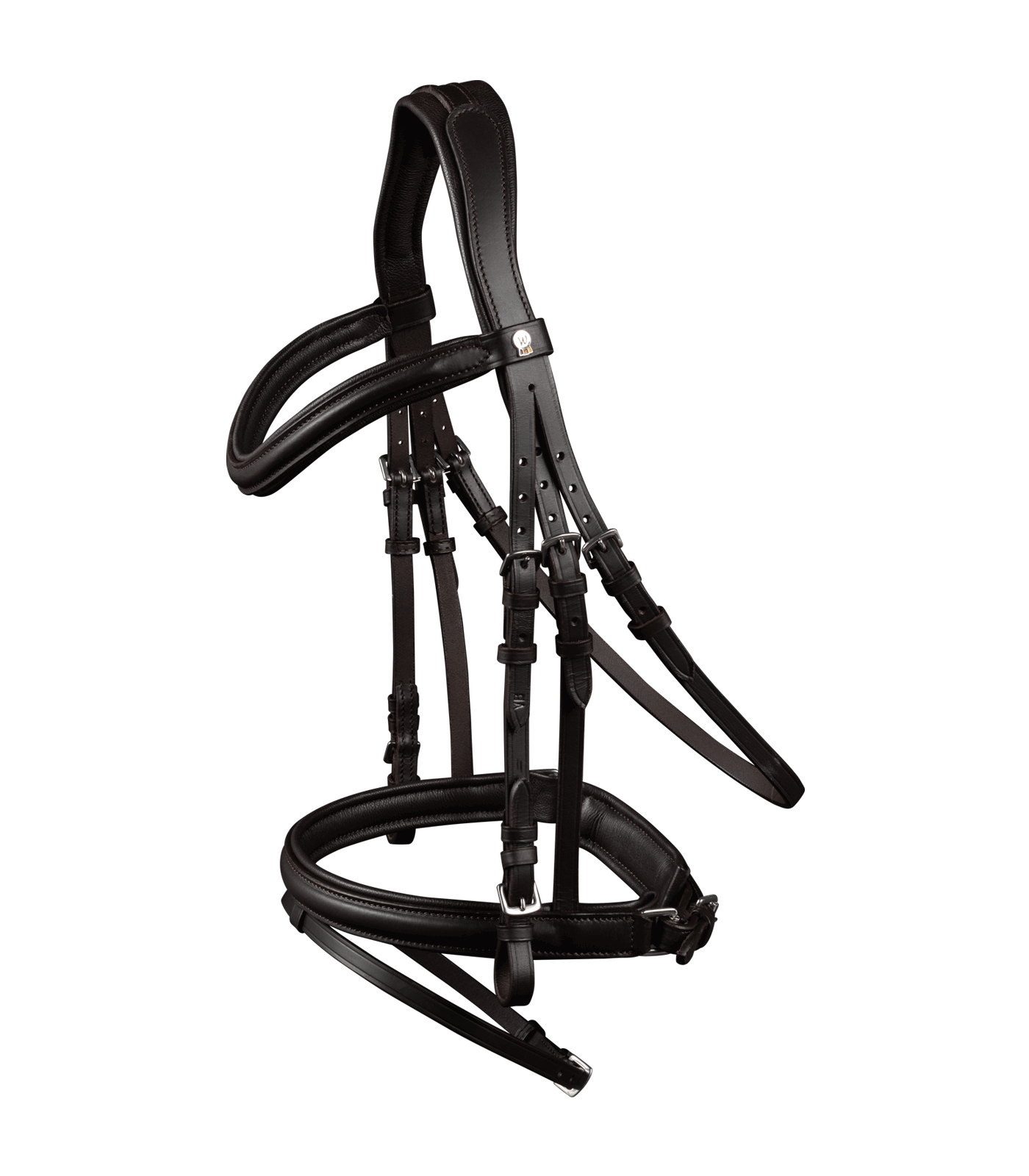 Waldhausen X-Line Bridle Stockholm, Swedish Combined Noseband, brown, FULL