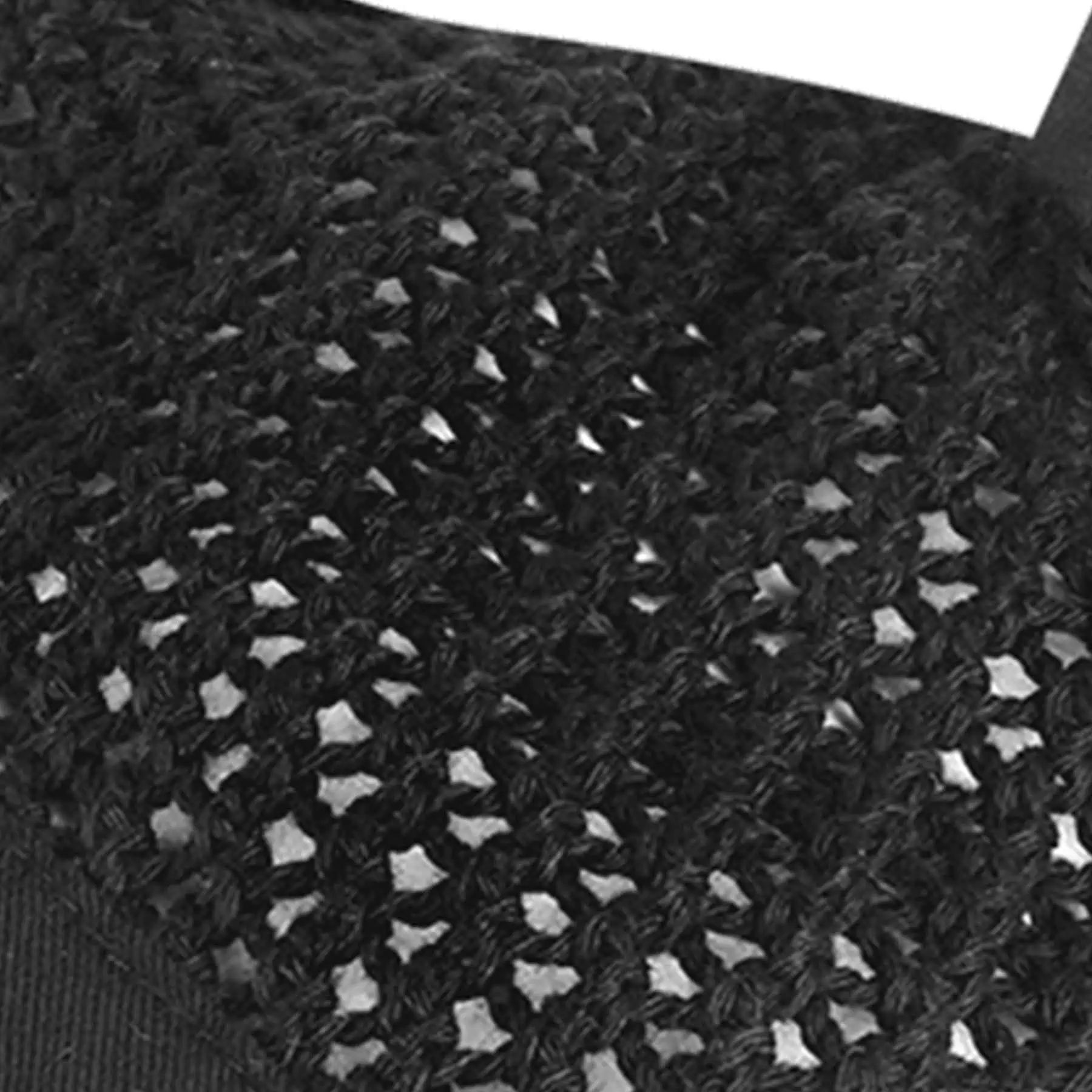 Waldhausen Fliegenohren Competition, elegantes Design mit Glitzerband, Detailansicht, Gewebe