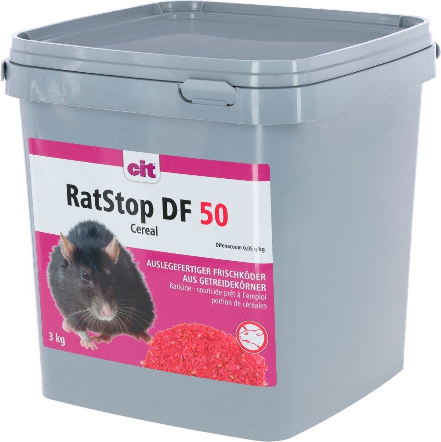 Cit RatStop DF Cereal 50 Rattenköder / Mäuseköder