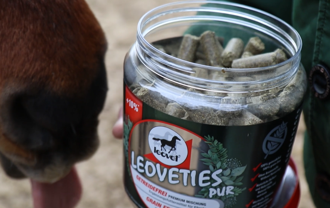 leovet Leoveties Hästgodis Spannmålsfritt, smakrikt belöningsgodis, 1,1 kg