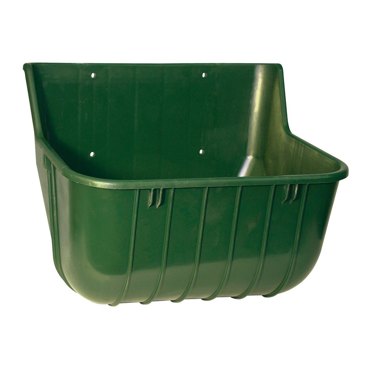 Kerbl jgheab hrănire plastic dreptunghiular bovine cai 15 L