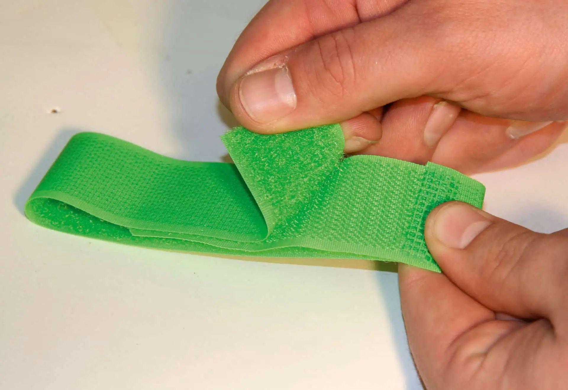 Kerbl Bandă de marcare pentru chișiță cu velcro, 10 bucăți, detaliu, închidere