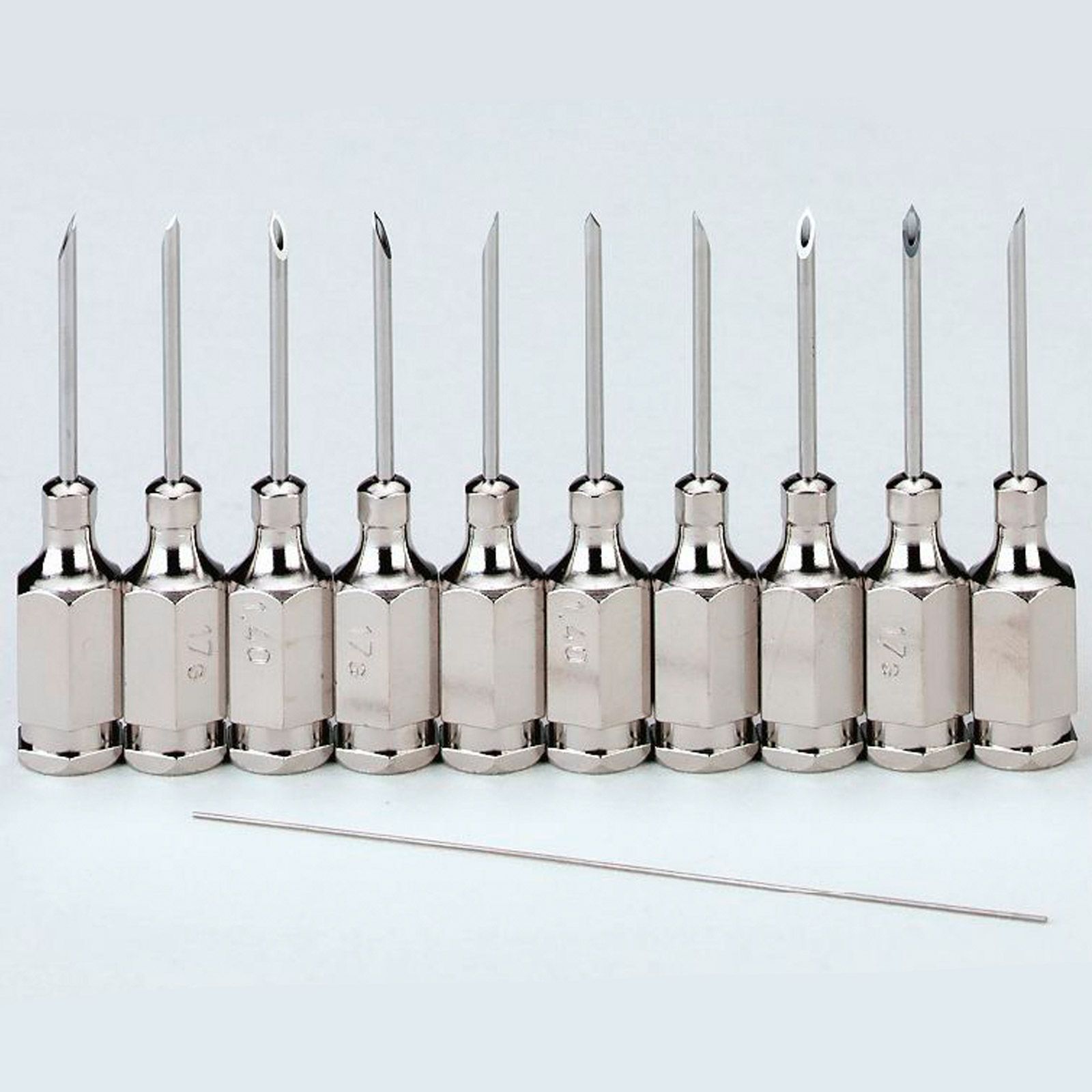 10x HSW PREMIUM Kanüle mit Luer-Lock Ansatz, Bison-Schliff, 1,4 mm x 20 mm