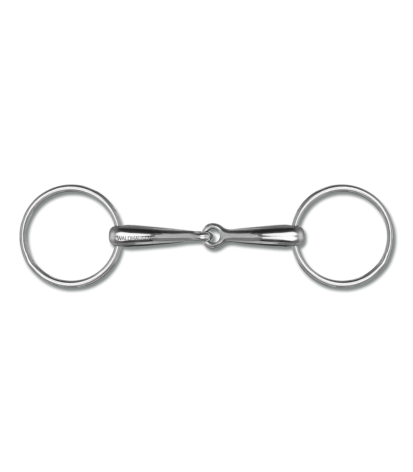 Waldhausen Mors 2 anneaux, massif, simple brisure, acier inoxydable, 12,5 cm/18 mm