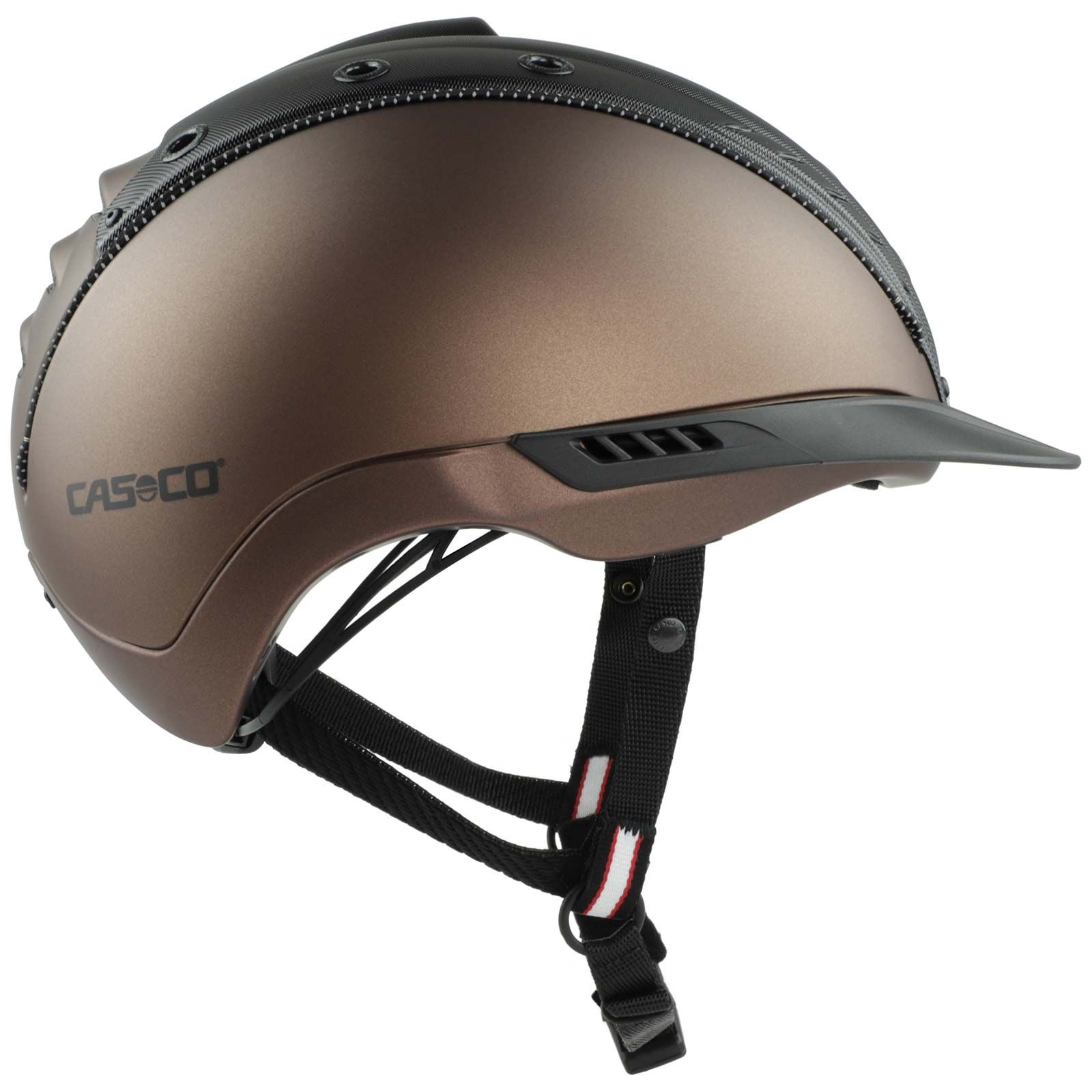 Casque équitation Casco MISTRALL 2 Edition structure moka - noir S - M