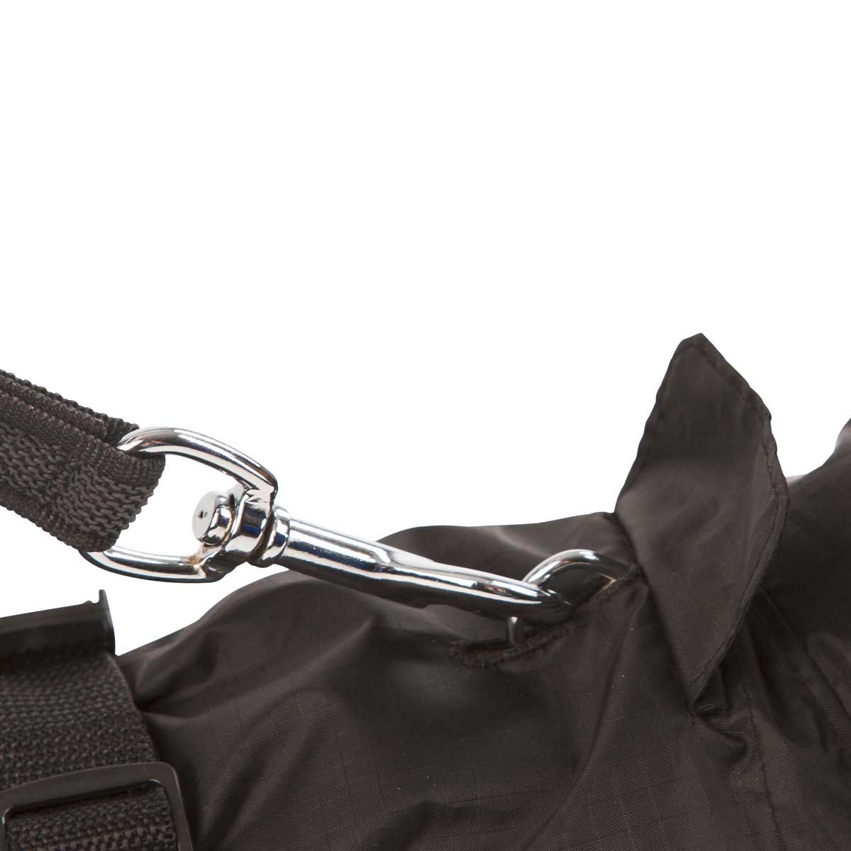 Kerbl Regenmantel Hund Forks, wind- und wasserabweisend, schwarz L 45cm