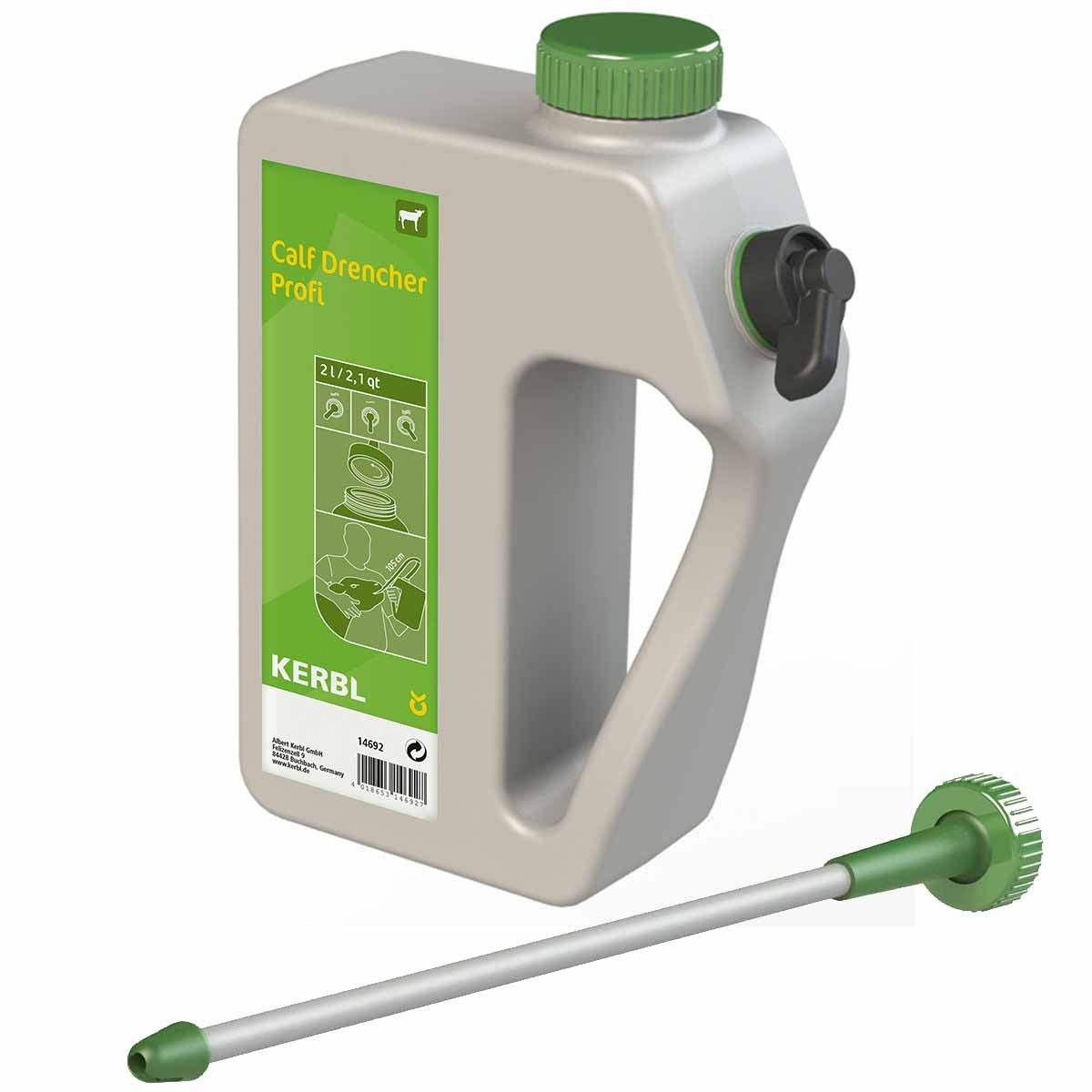 Kerbl Calf Drencher Profi Biberon pour Veaux 2 L avec Sonde