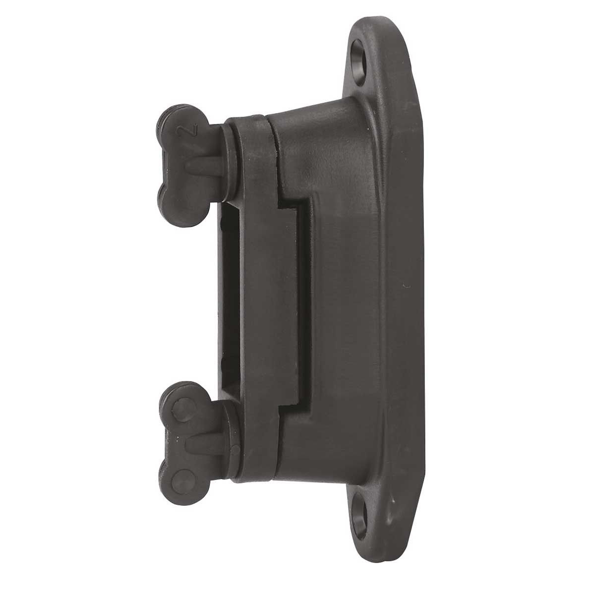 10x Profi isolateur d'angle / isolateur de tronçon AKO noir pour bande 4 cm