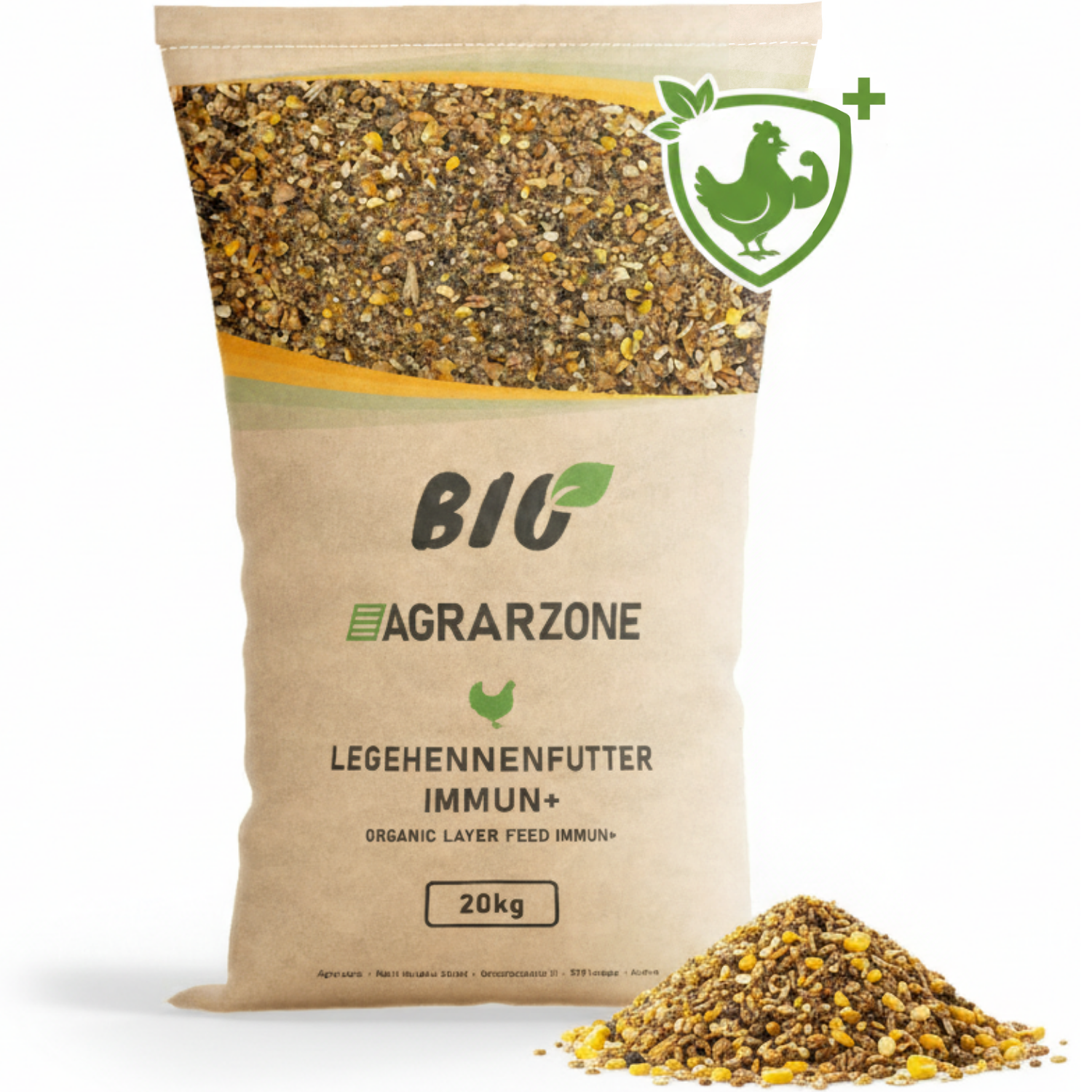 Agrarzone Bio Legehennenfutter Immun+ 20 kg
