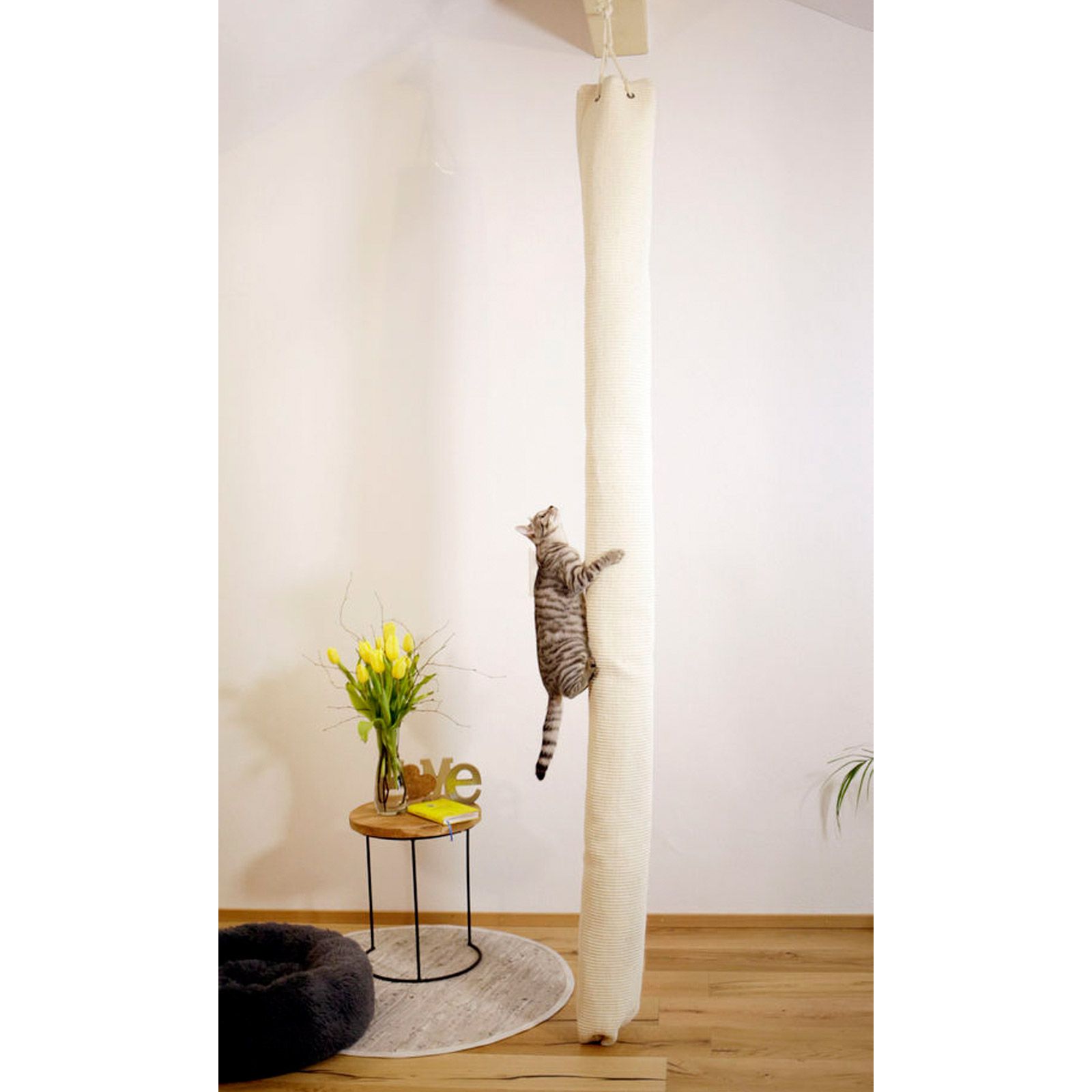 Kerbl Pet Sac de Cățărat CLIMBER pentru Montare pe Tavan, în utilizare
