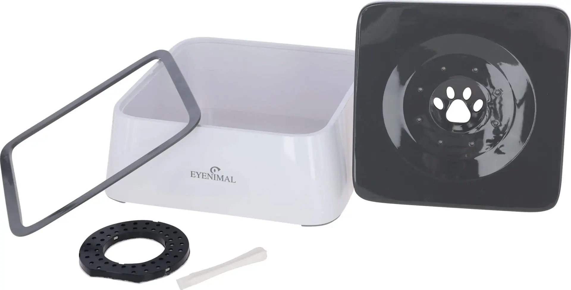 Eyenimal Hydra200 Leak-Proof Pet Water Bowl, 2 Litres, what's included