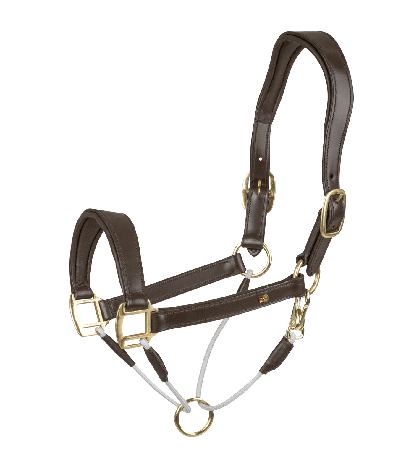 Waldhausen S-Line Royal bőrfejőszár, barna, COB