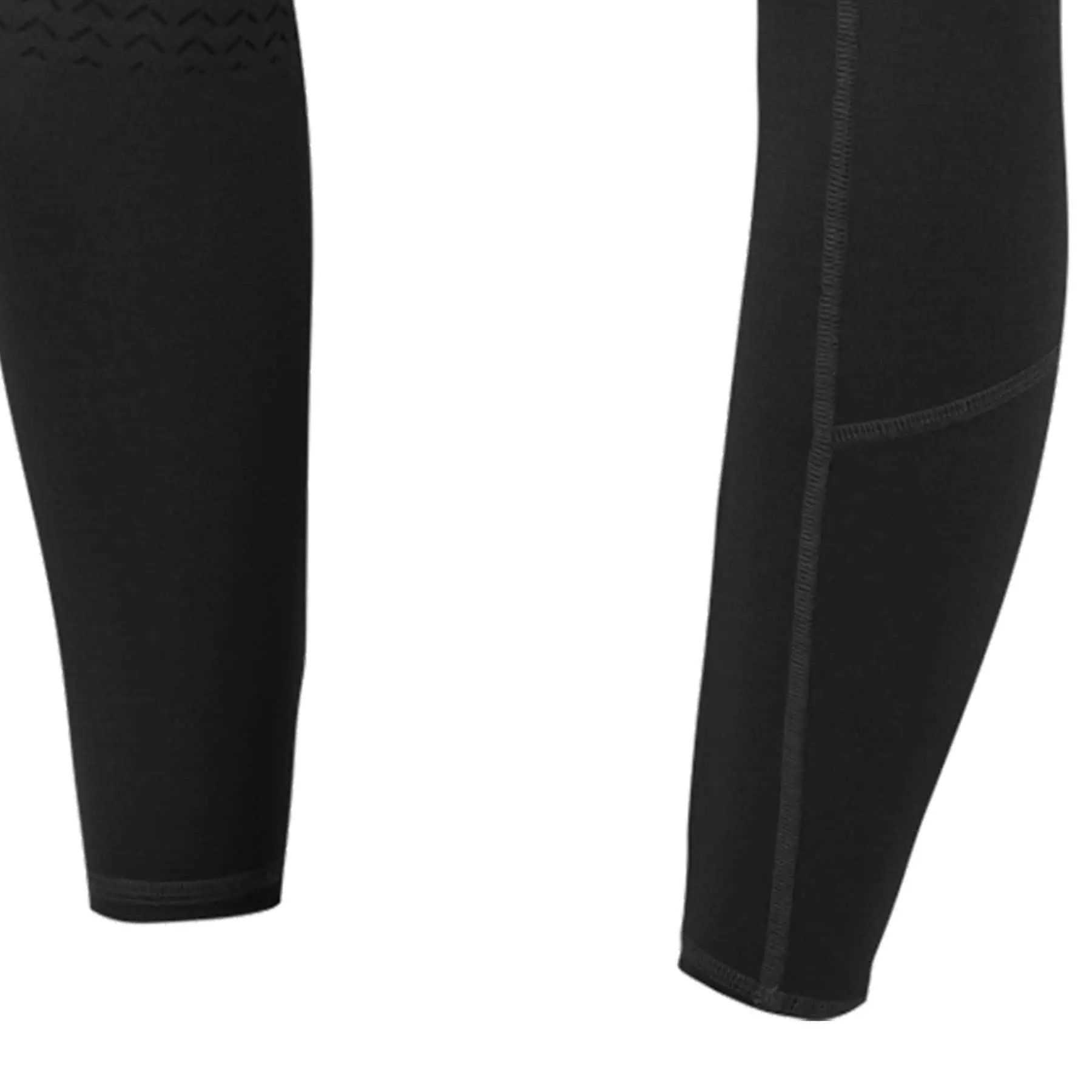 Legging d'équitation thermique Ella ELT, fond intégral silicone, enfant, noir, 176