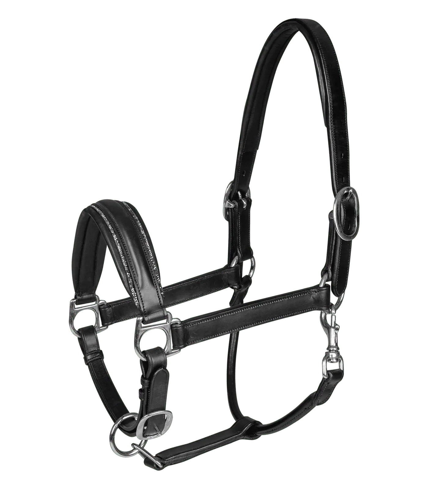 Waldhausen Licol Cuir S-Line Glamour, licol équin élégant, FULL