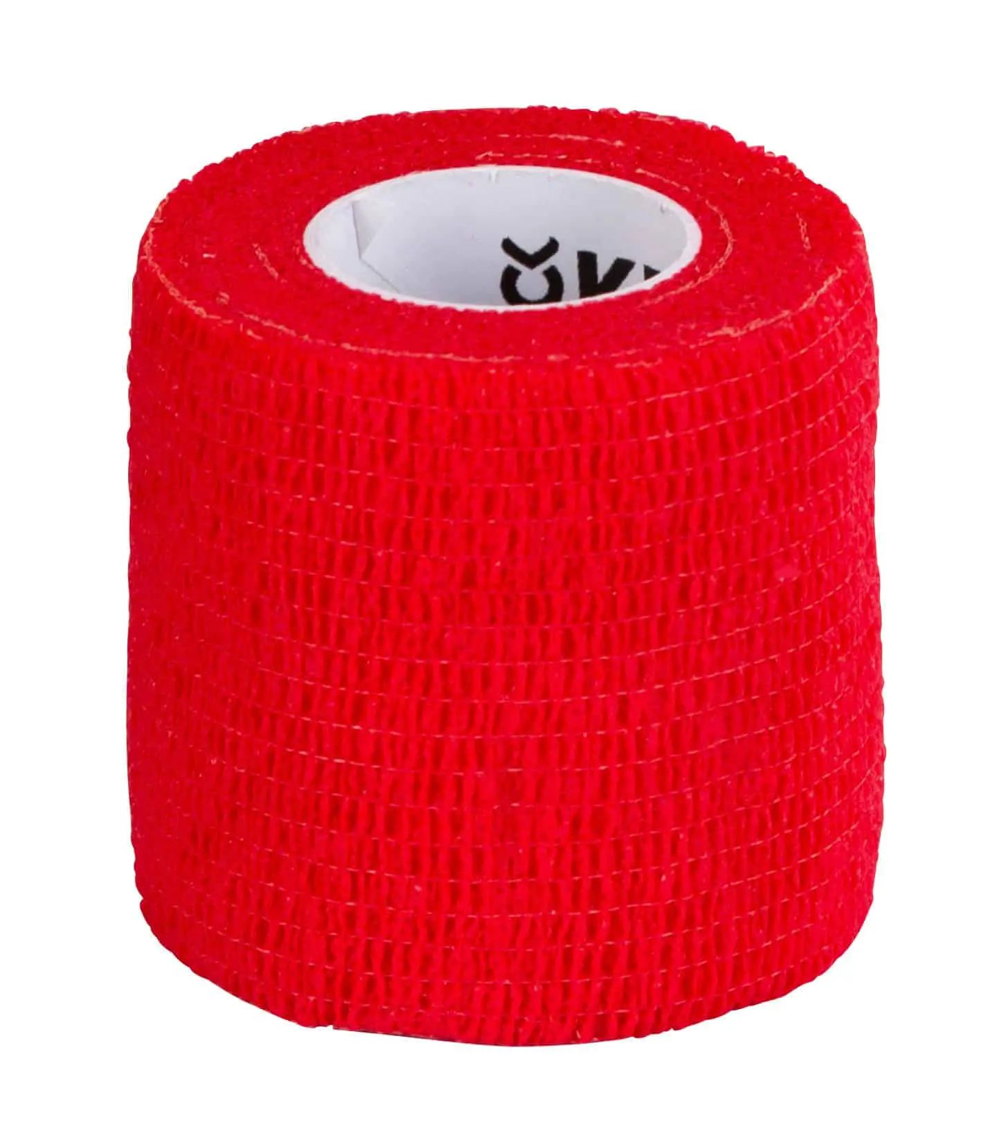 Bandage auto-adhésif Kerbl EquiLastic, bandage toutes saisons, rouge