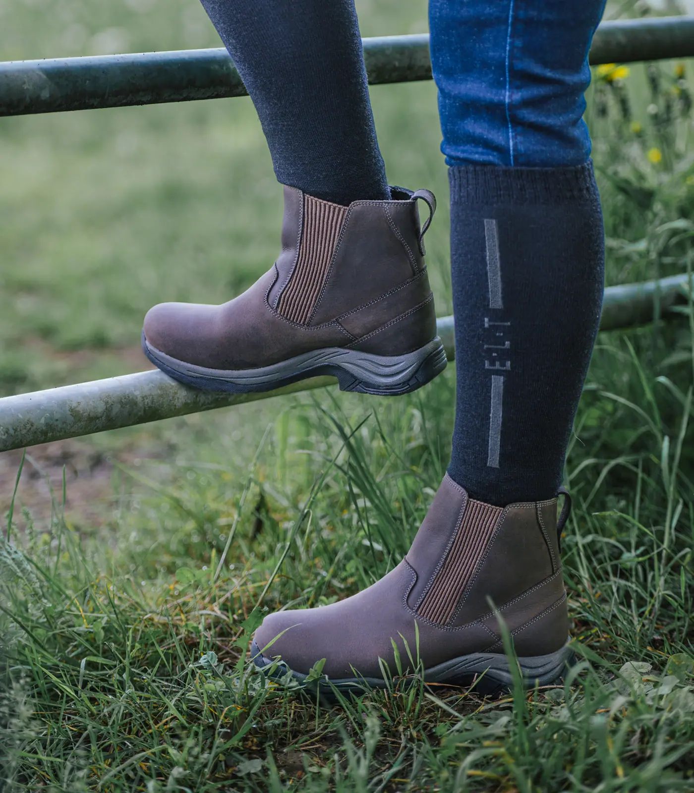 Bottines jodhpur Glasgow ELT, imperméables avec membrane Hydroguard, en utilisation