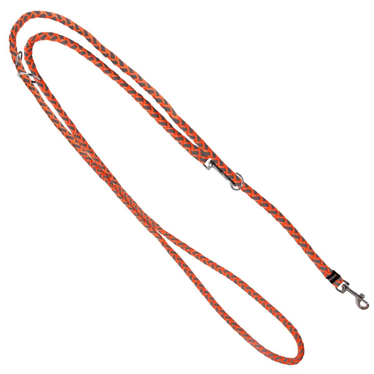 Laisse Kerbl Maxi Safe, 200 cm x 12 mm, réfléchissante
