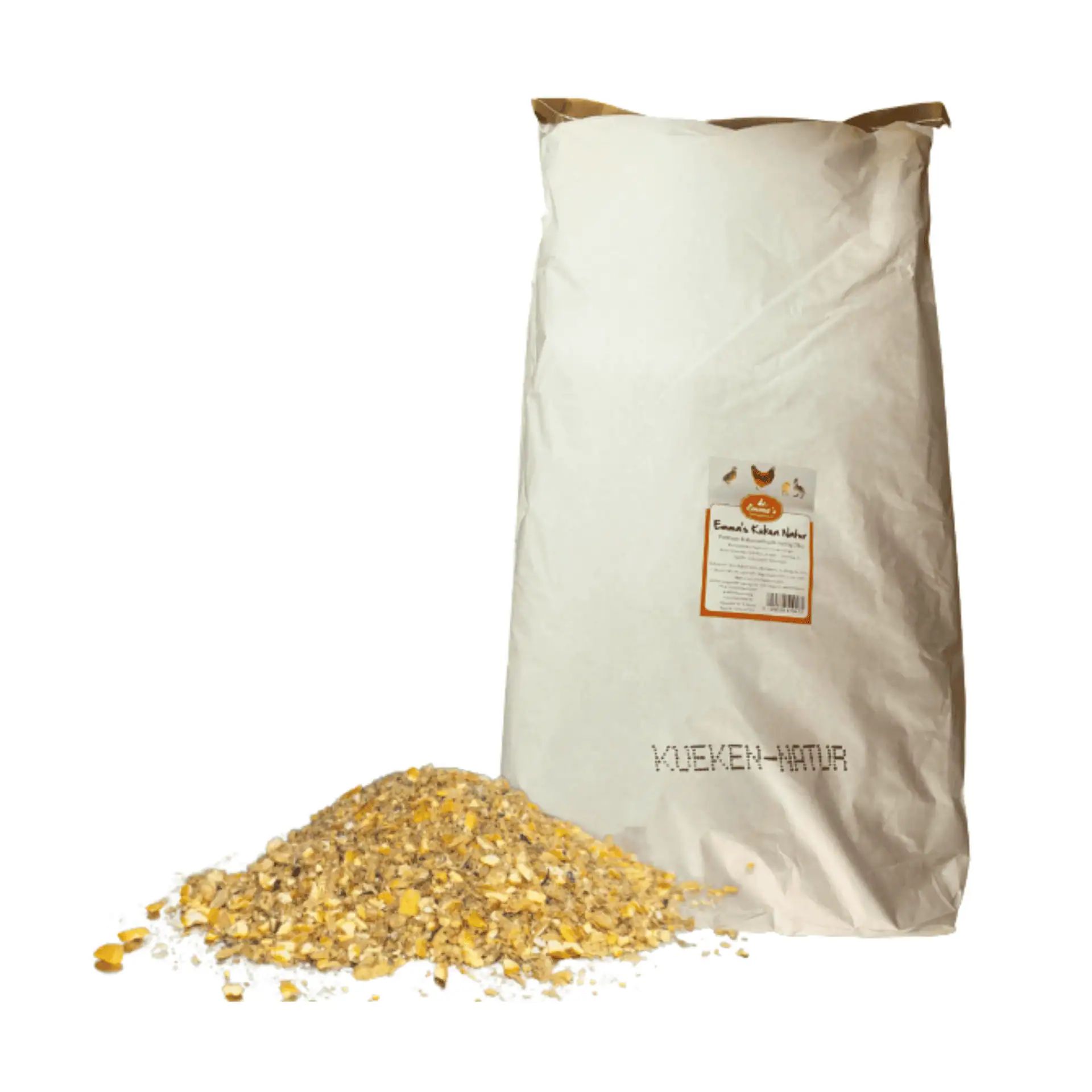 Emmas Natur Mangime Sfarinato per Pulcini, dal 1° Giorno, 25 kg, confezione