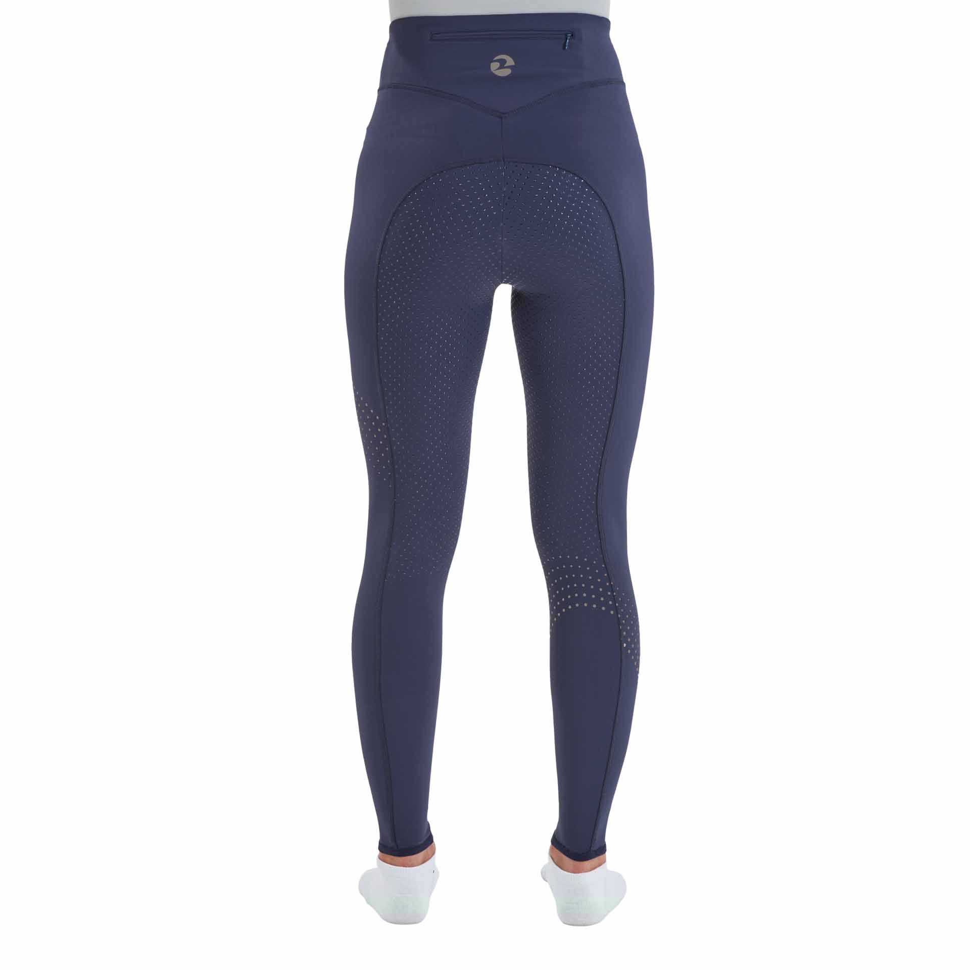 BUSSE Reit-Tights JUNE, athletisch mit Silikon-Grip-Vollbesatz, Rückansicht