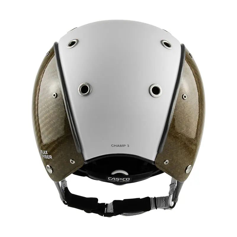 Casco Champ-3 Lovaglósisak lenrost fehérszürke S