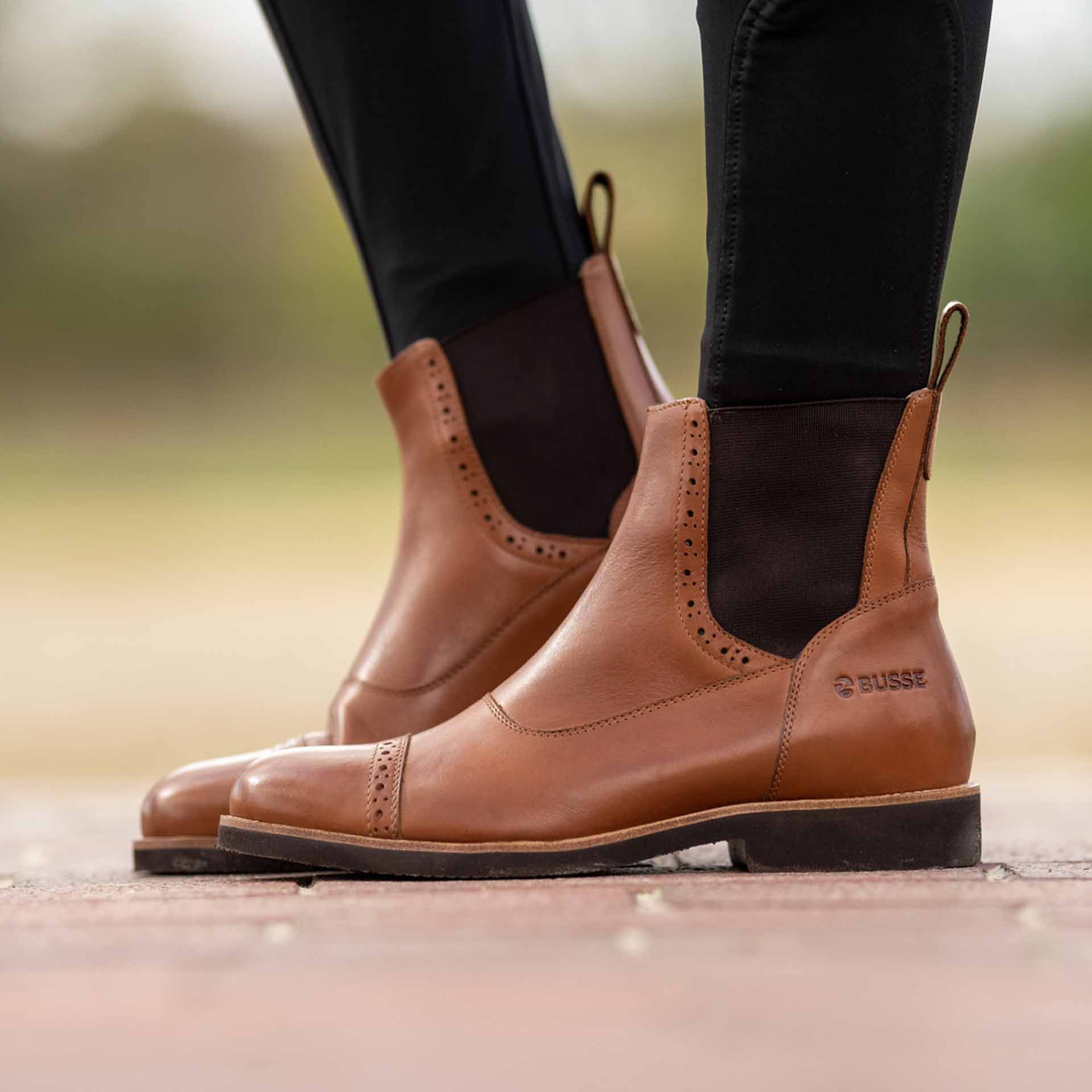 BUSSE Stivaletti Jodhpur DAILY, leggeri e flessibili, vista frontale