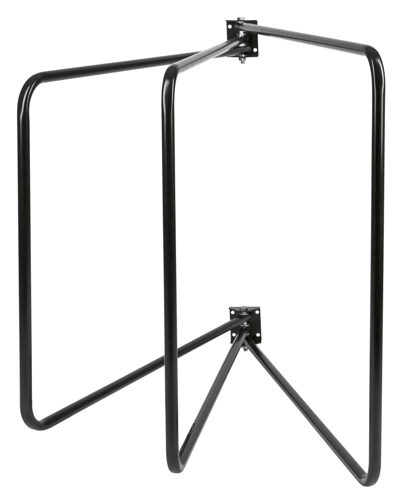 Blanket holder 3-arm, black, 86 x 63 cm