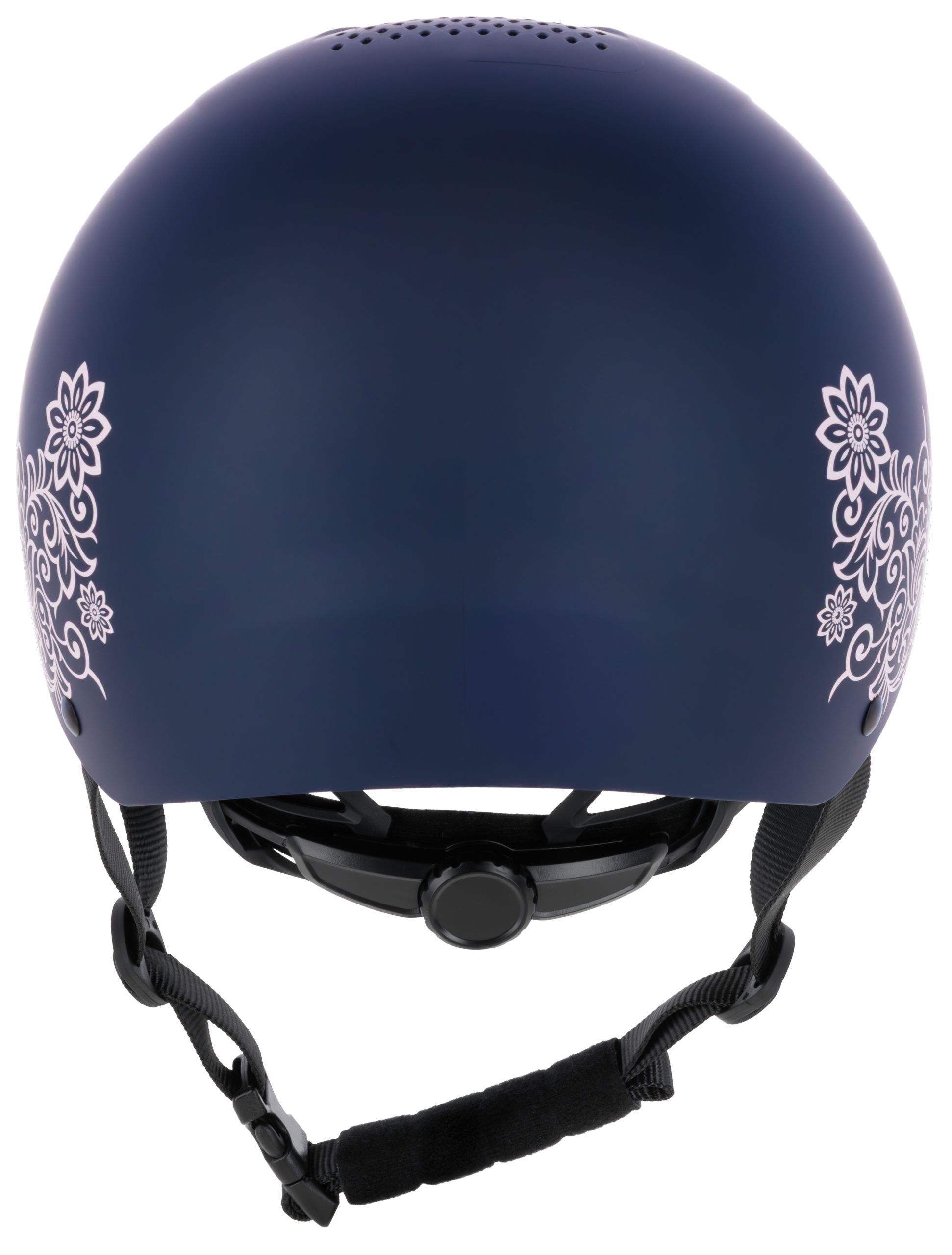 helmet, skate, plum, floral, adjustable strap