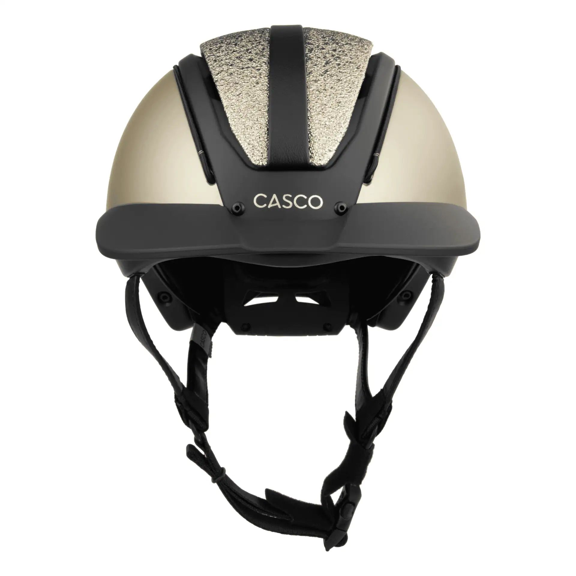 Casque d'équitation Casco Duell One Iconic, système Vario ajustable, Flair platinum S