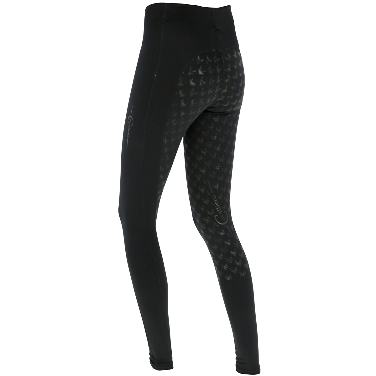 Covalliero Pantalon d'équitation Equona Full Seat, extensible 4 sens, Grip, noir 40/42