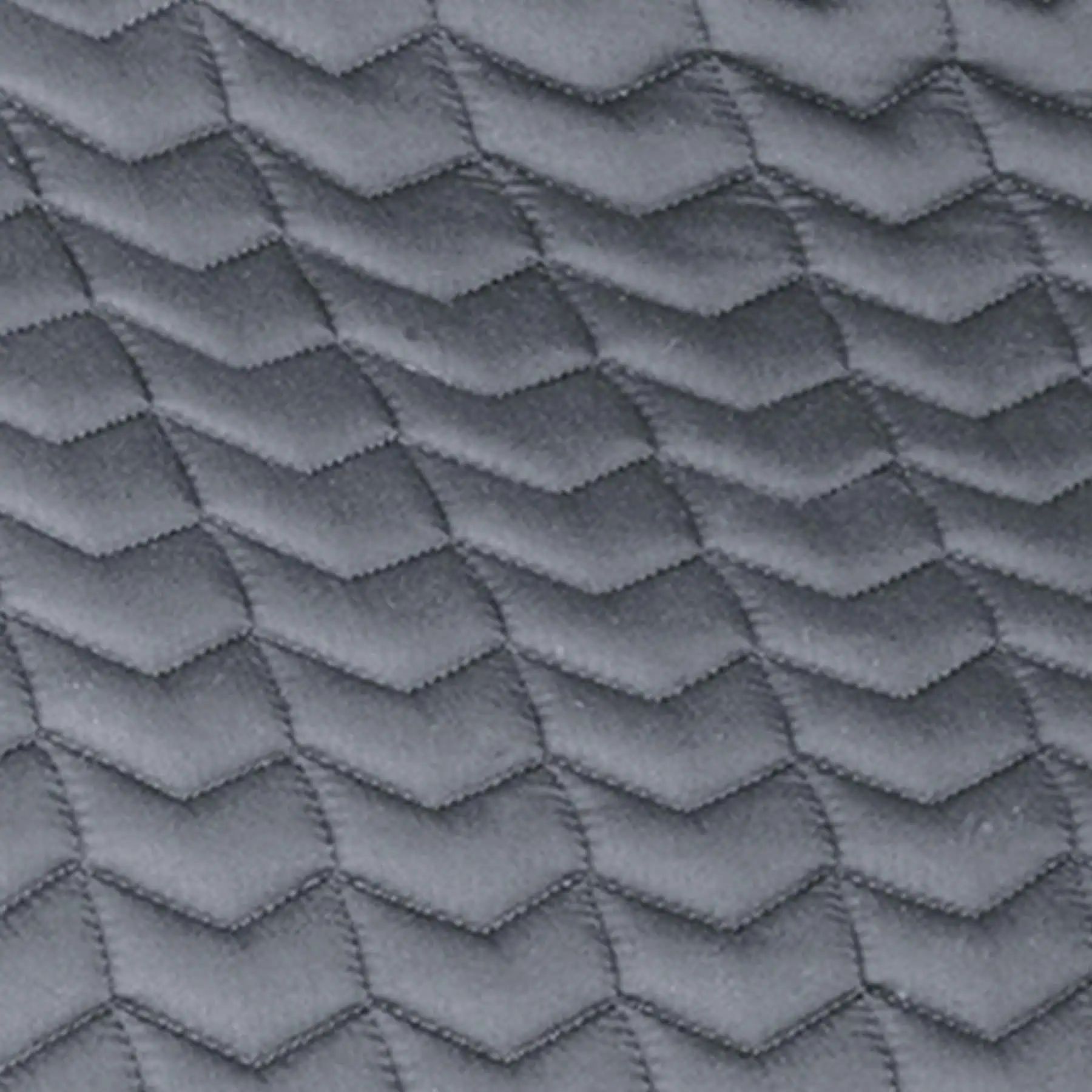 Waldhausen Schabracke Classic Sattelunterlage mit Klettverschluss, grau/schwarz D