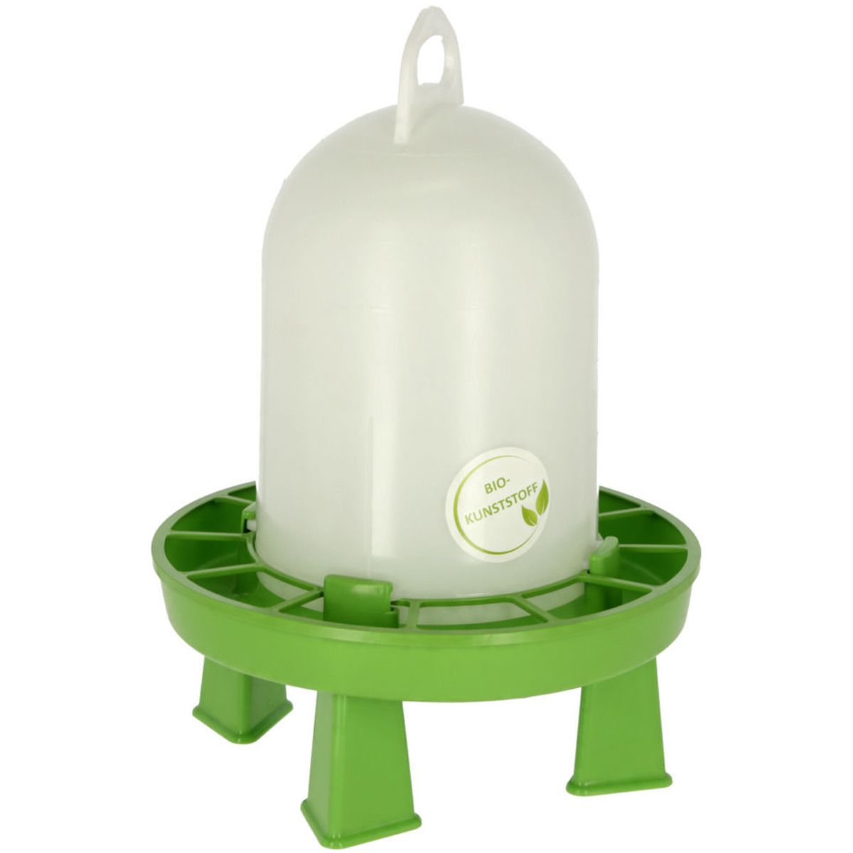 Kerbl Accessory Set Organic Plastic Drinker & Feeder Stand