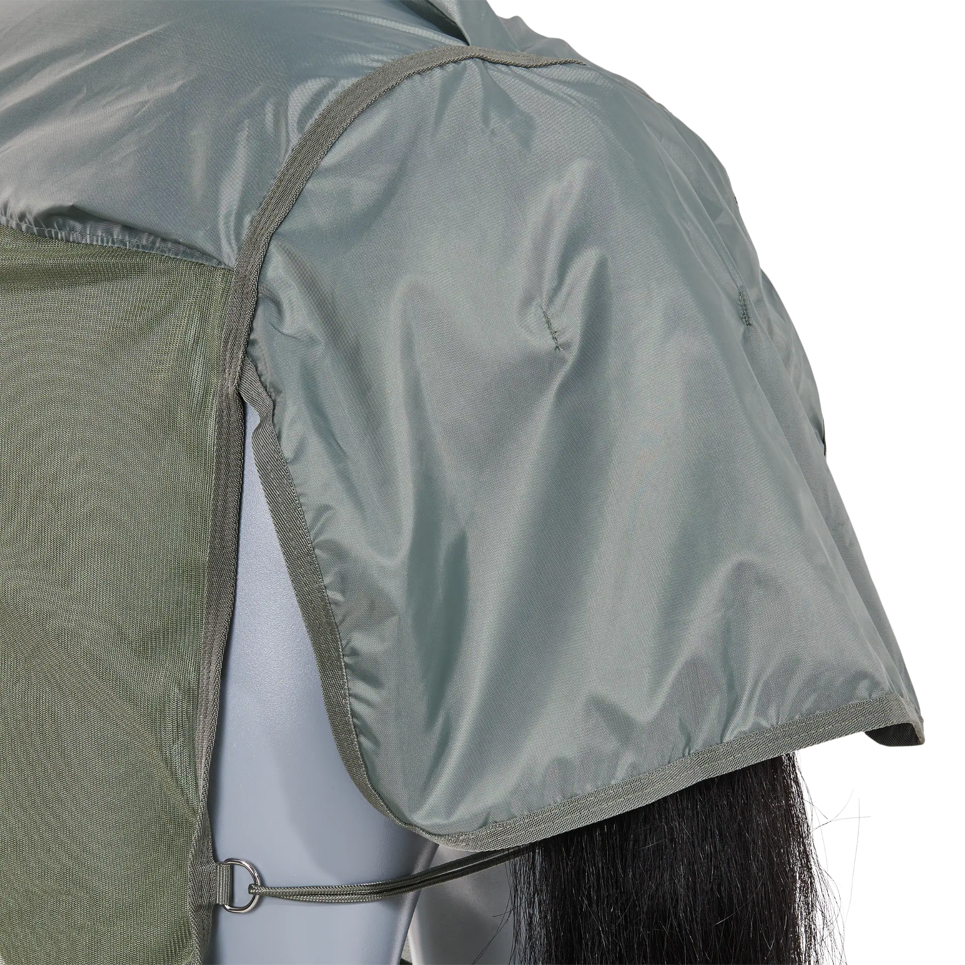BUSSE Outdoordecke RAINFLY, Regen- & Fliegendecke für Pferde, 155, helloliv