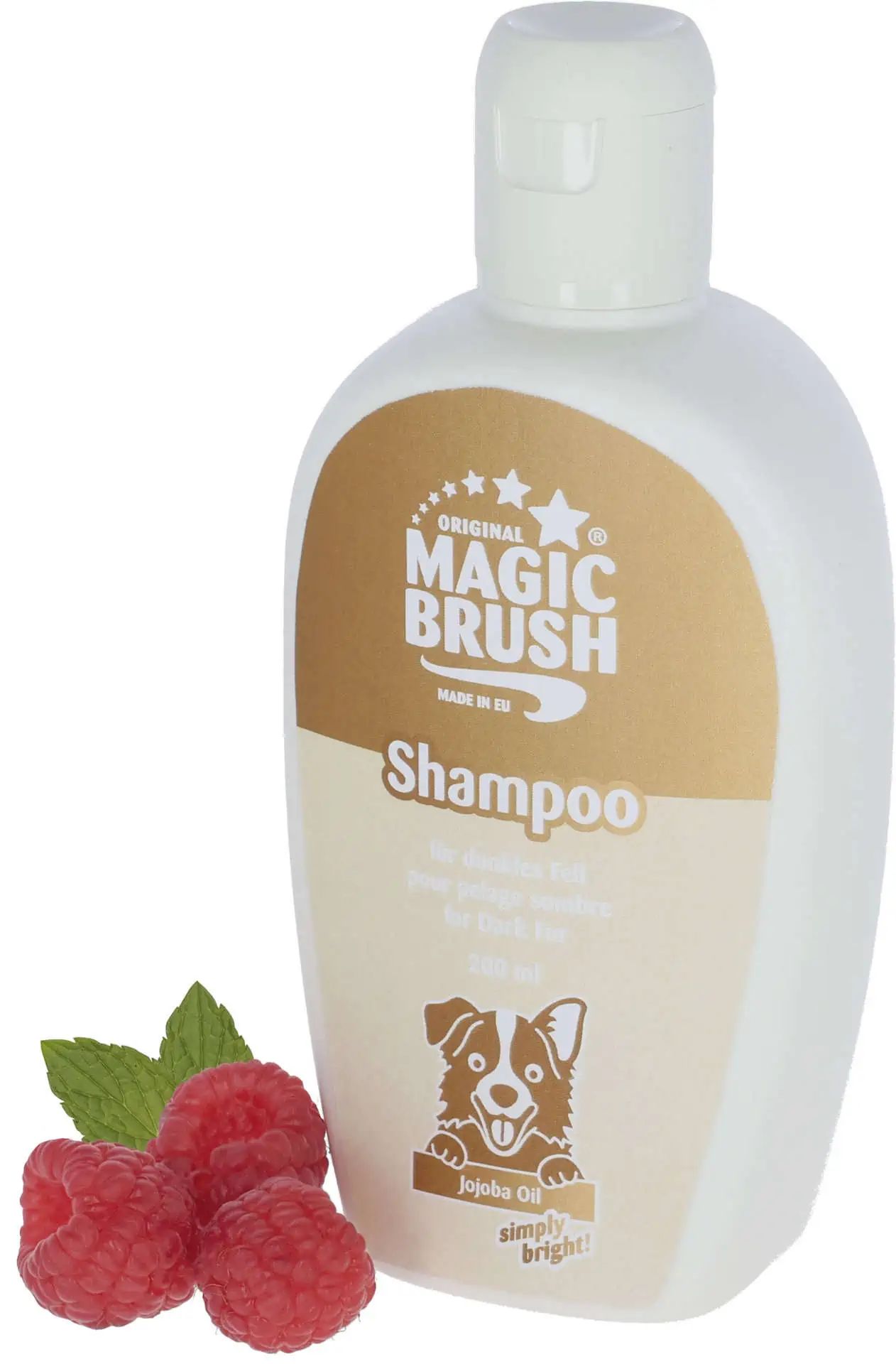 MagicBrush sampon caini blana inchisa cu ulei de jojoba, 200 ml, produs în vrac