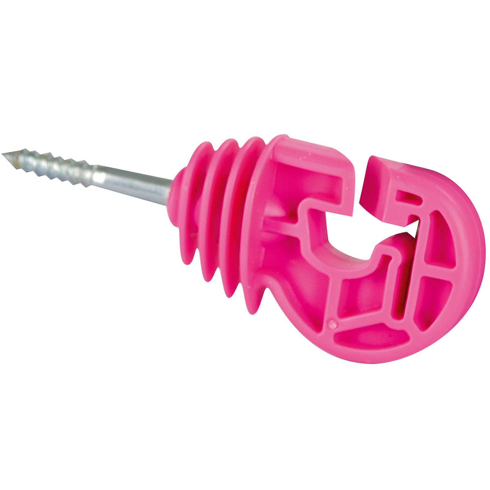 AKO Premium Kombi-Ringisolator, 25er Set, kurze Stütze, pink