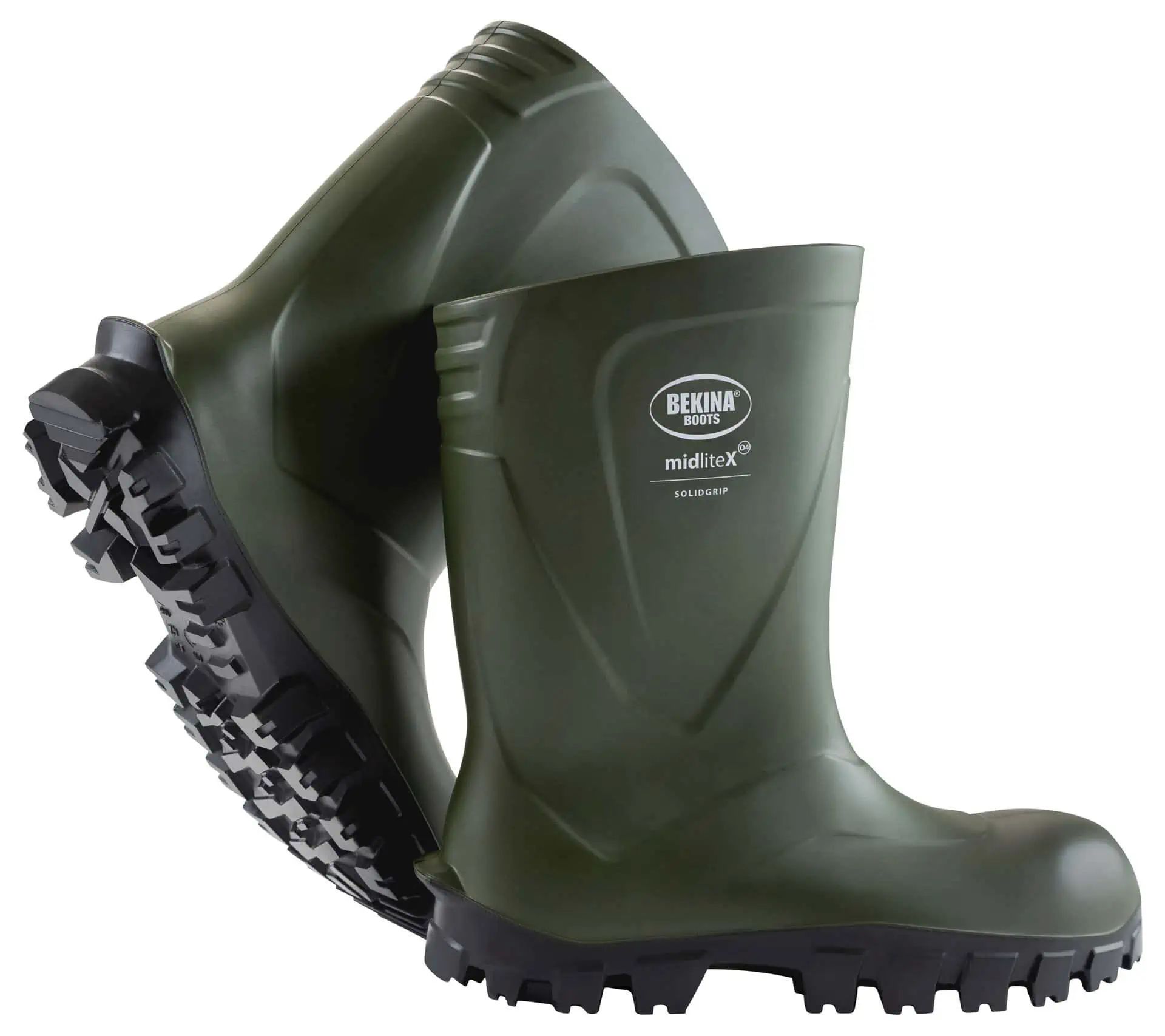 Bottes de sécurité Bekina S5 MidliteX Solidgrip, embout acier, vue de côté