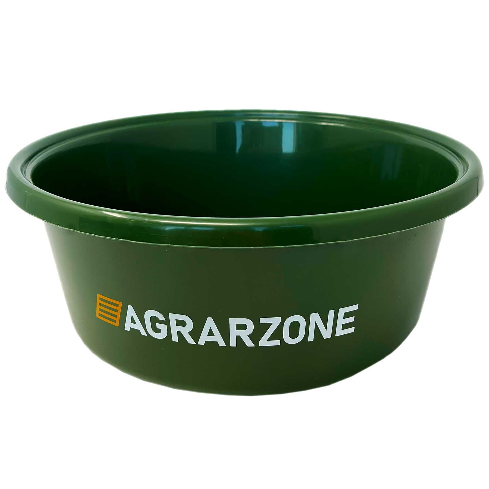 Agrarzone Feed Bowl 6 L, Sturdy Feeding Dish for Horses & Livestock
