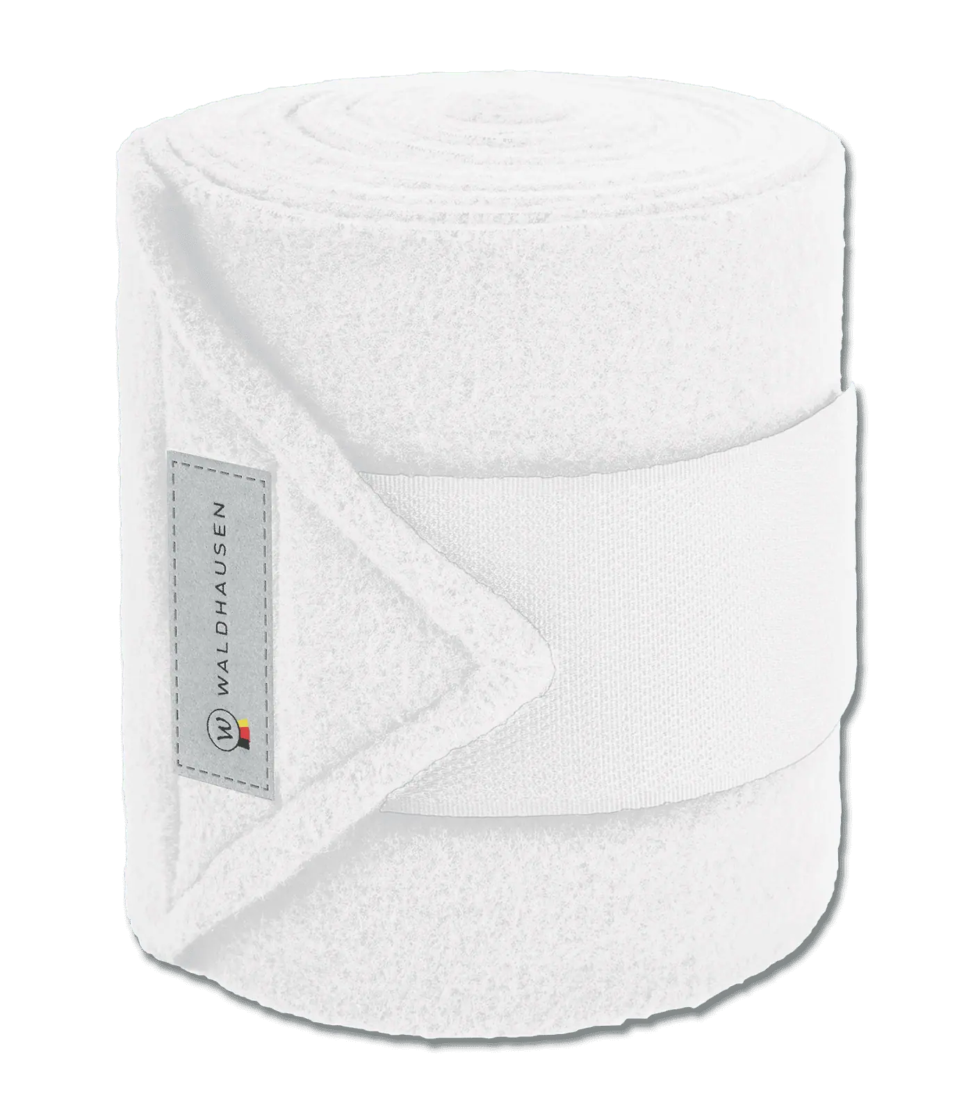 Waldhausen Fleecebandage Basic Polobandage, 4er Set, weiß
